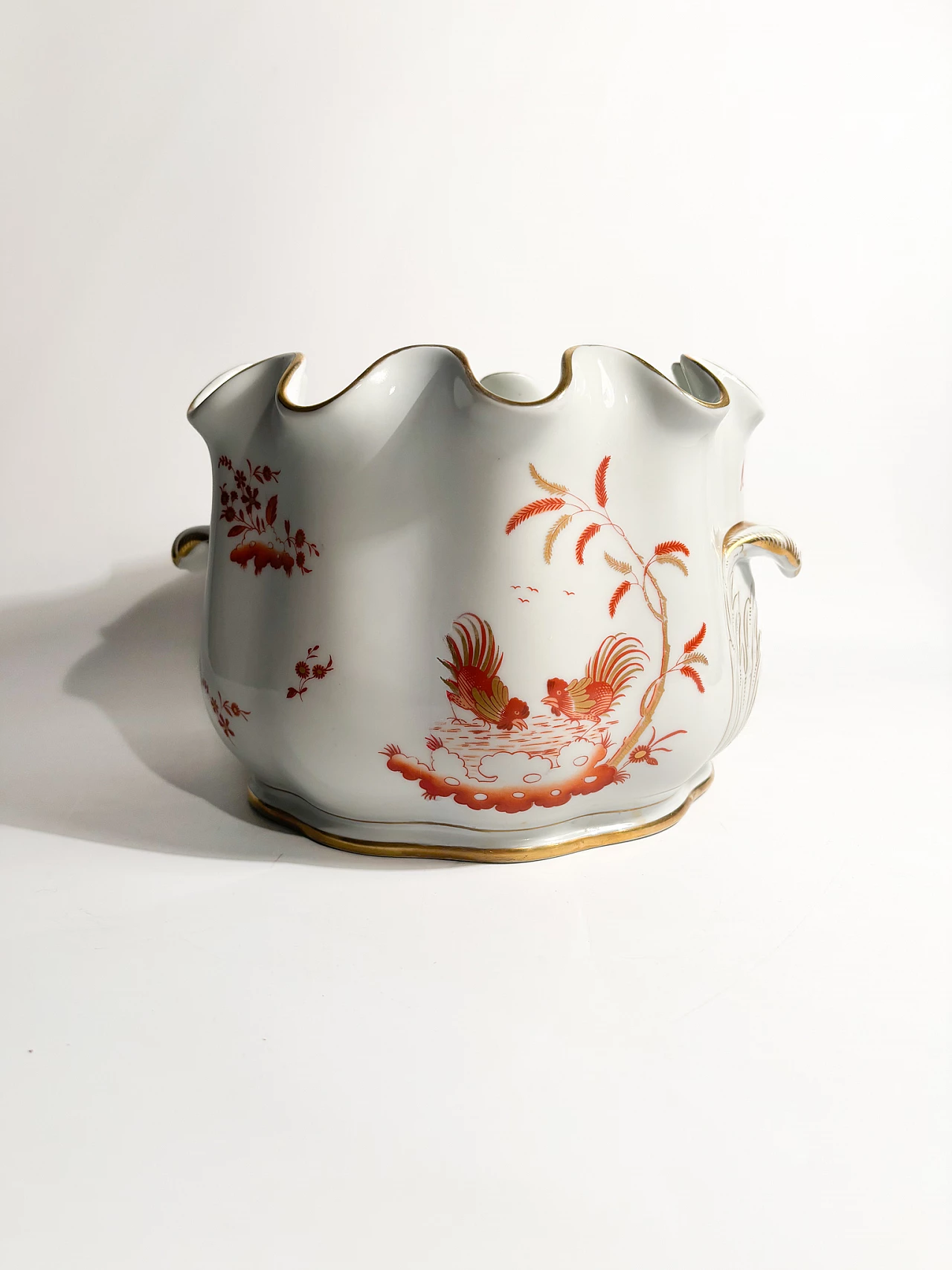 Ginori Doccia porcelain vase by Richard Ginori, 1950s 1