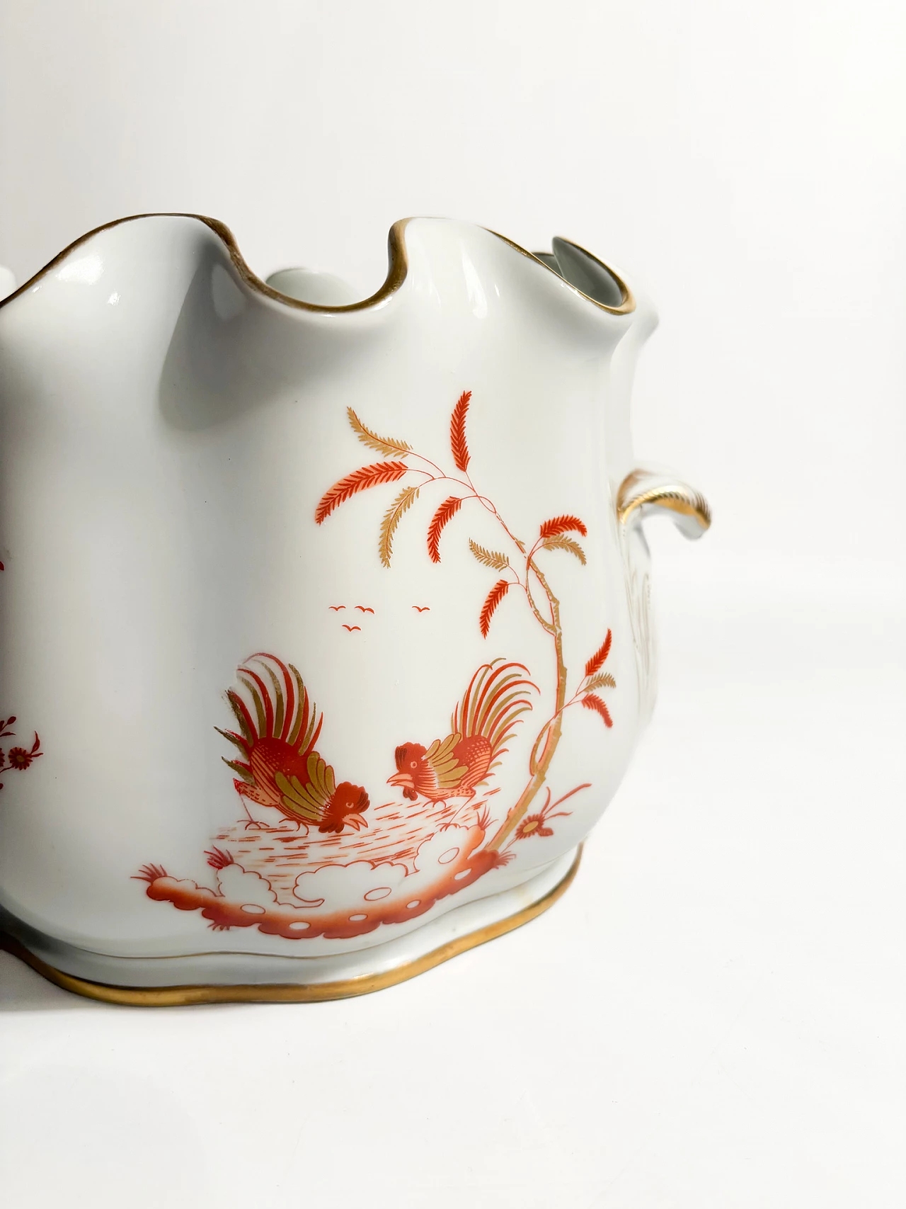 Ginori Doccia porcelain vase by Richard Ginori, 1950s 5