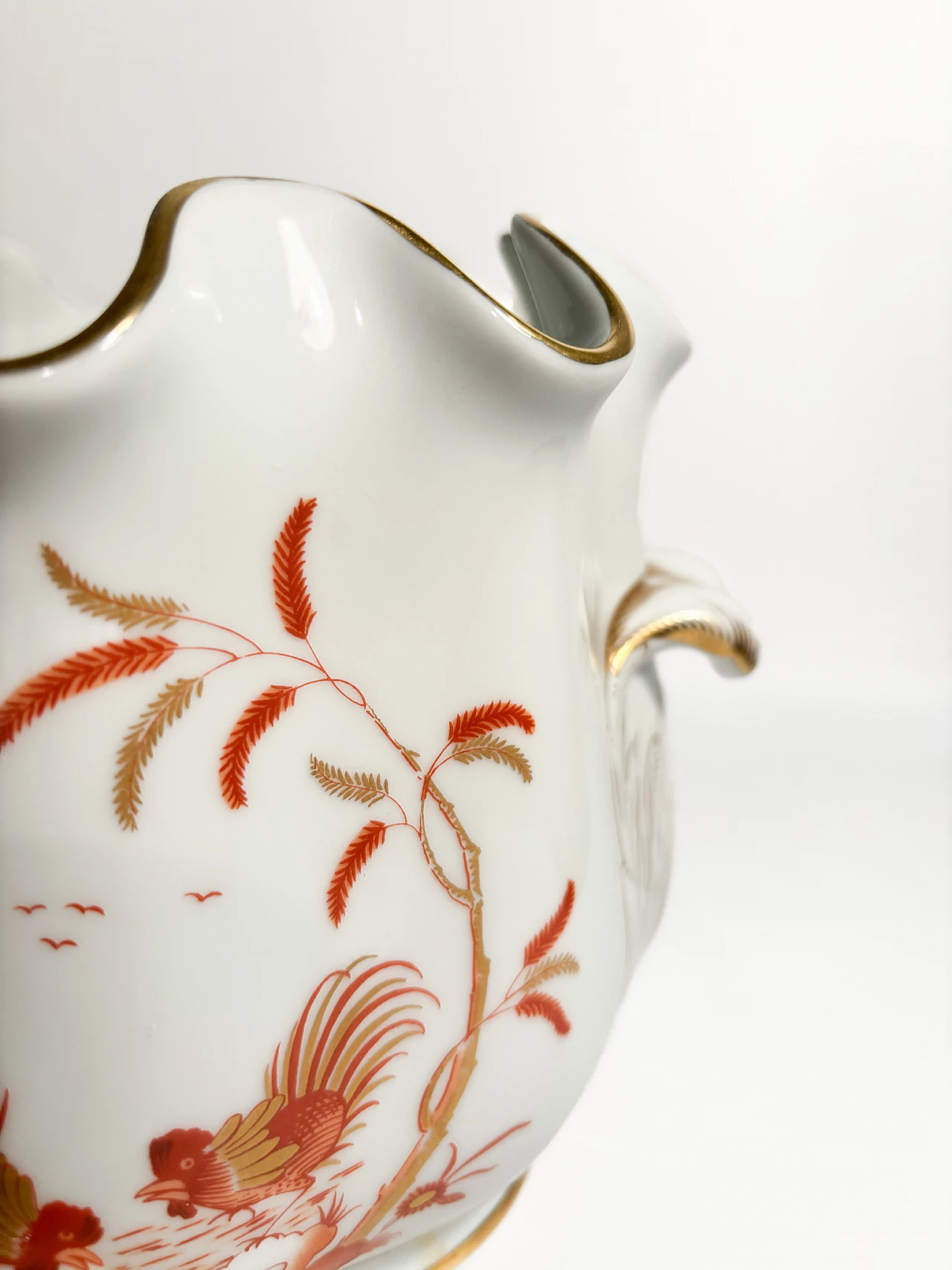 Ginori Doccia porcelain vase by Richard Ginori, 1950s 7