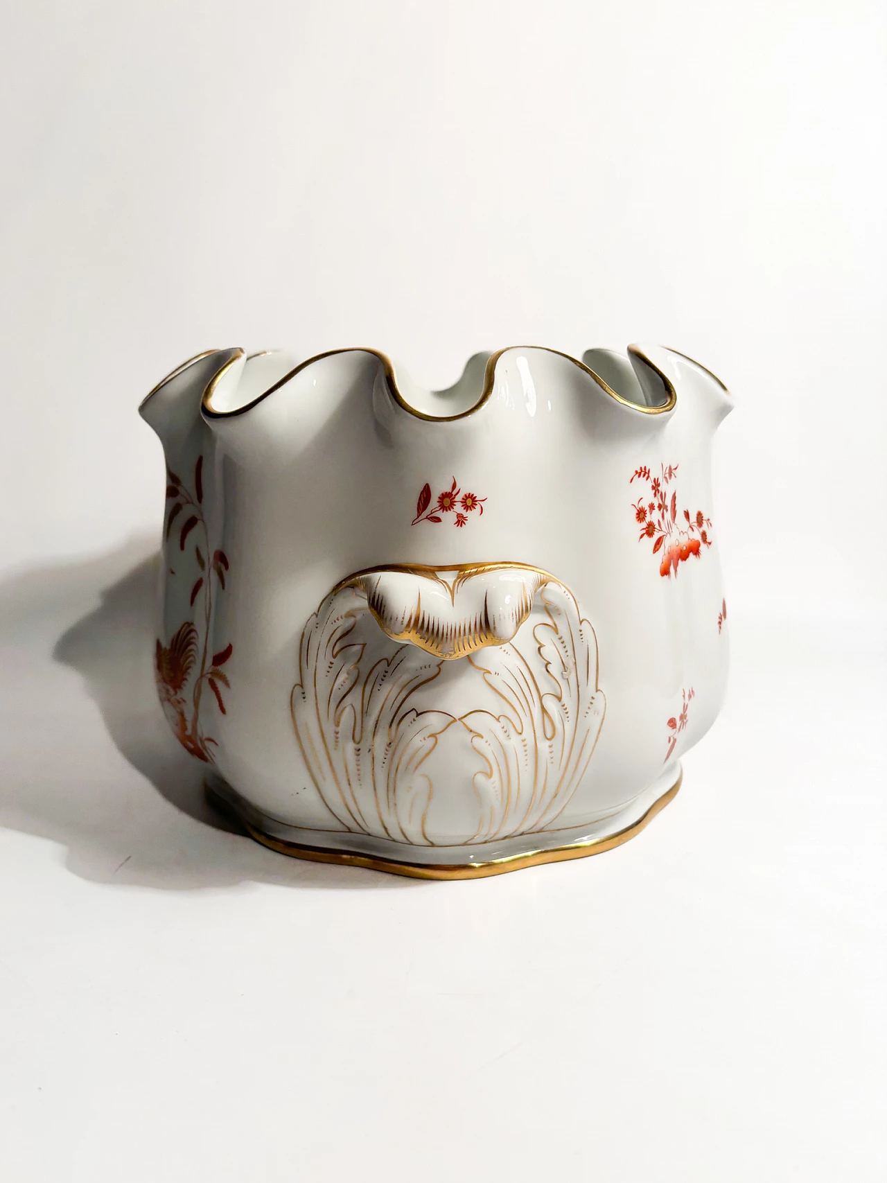 Ginori Doccia porcelain vase by Richard Ginori, 1950s 8