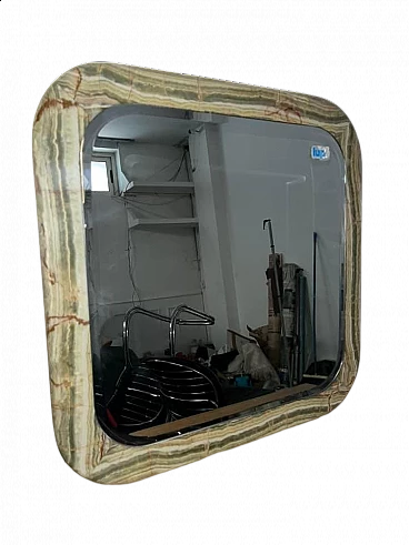 Specchio in marmo, anni '50