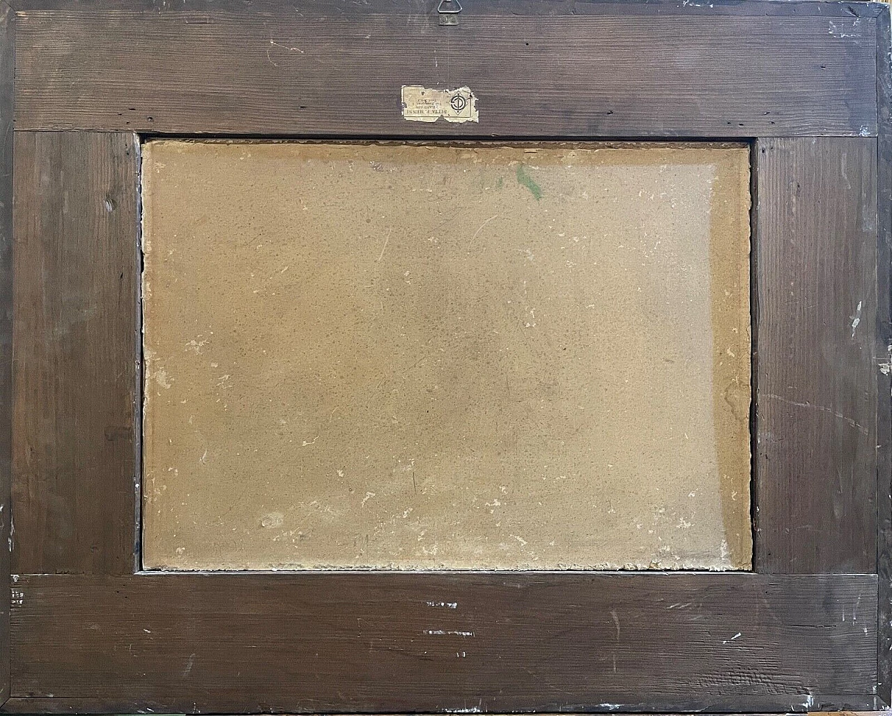 The third wheel, oil painting on panel, 18th century 7