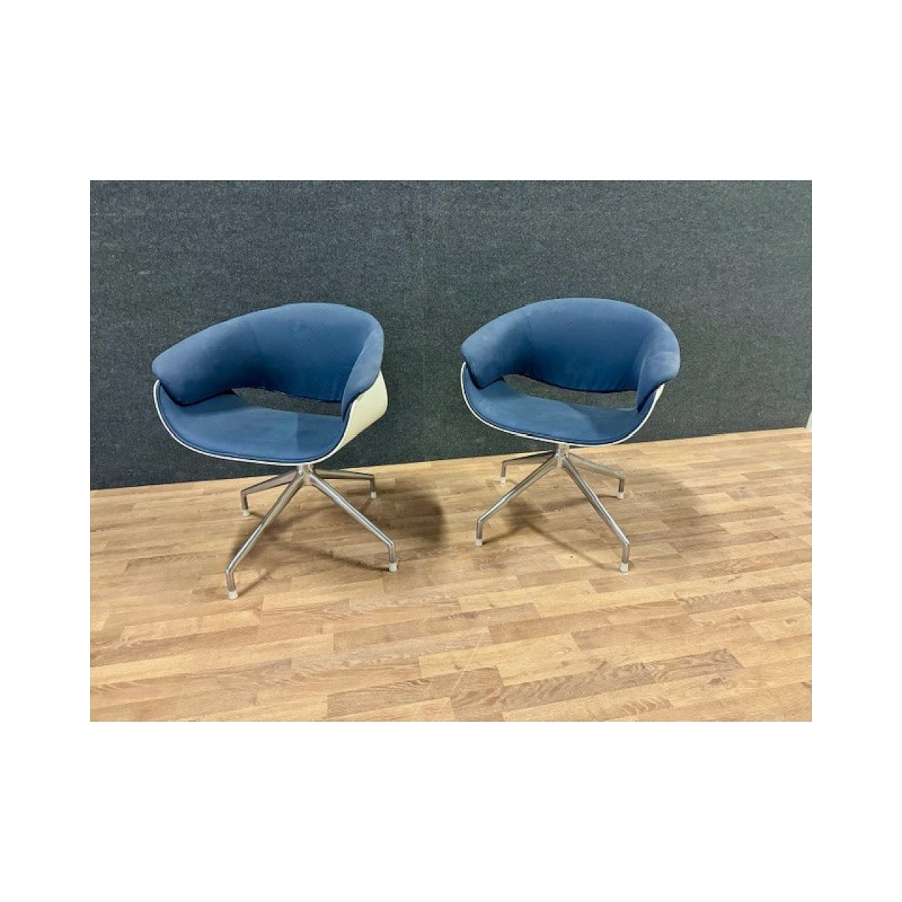 Pair of Sina armchairs by Uwe Fischer for B&B Italia 14