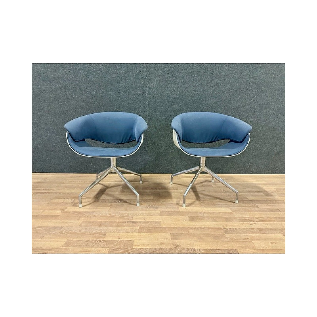 Pair of Sina armchairs by Uwe Fischer for B&B Italia 17