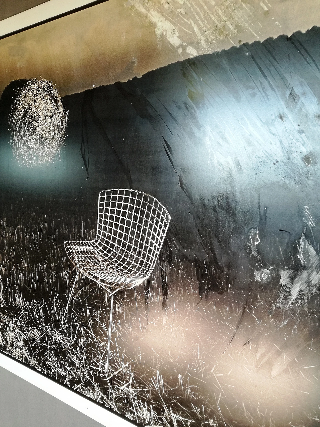 Luigi Bussolati, Bertoia's Wire Chair, photograph, 1990s 7