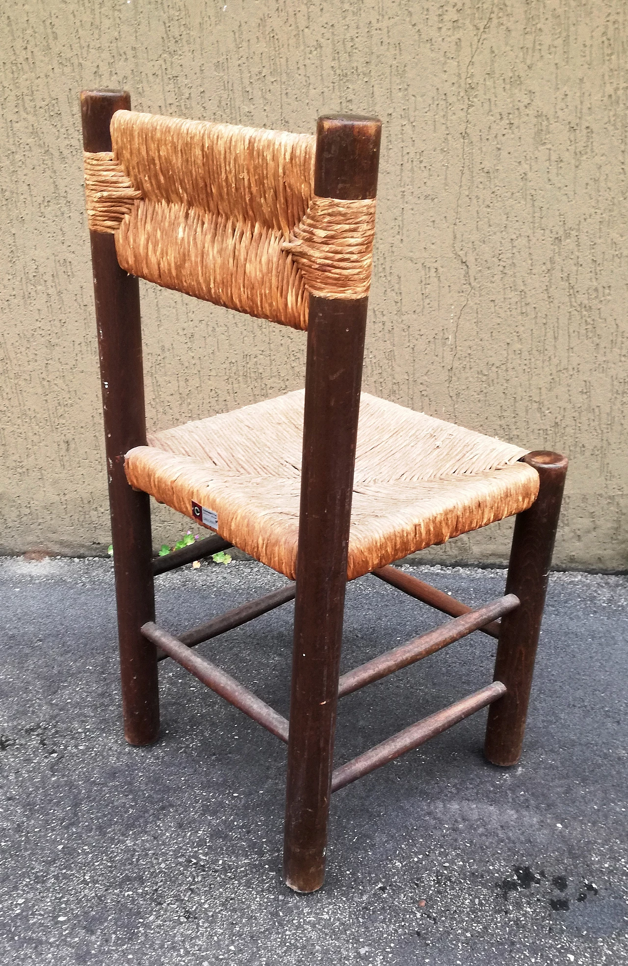 Dordogne chair in Charlotte Perriand's style by Corbetta, 1960s 4