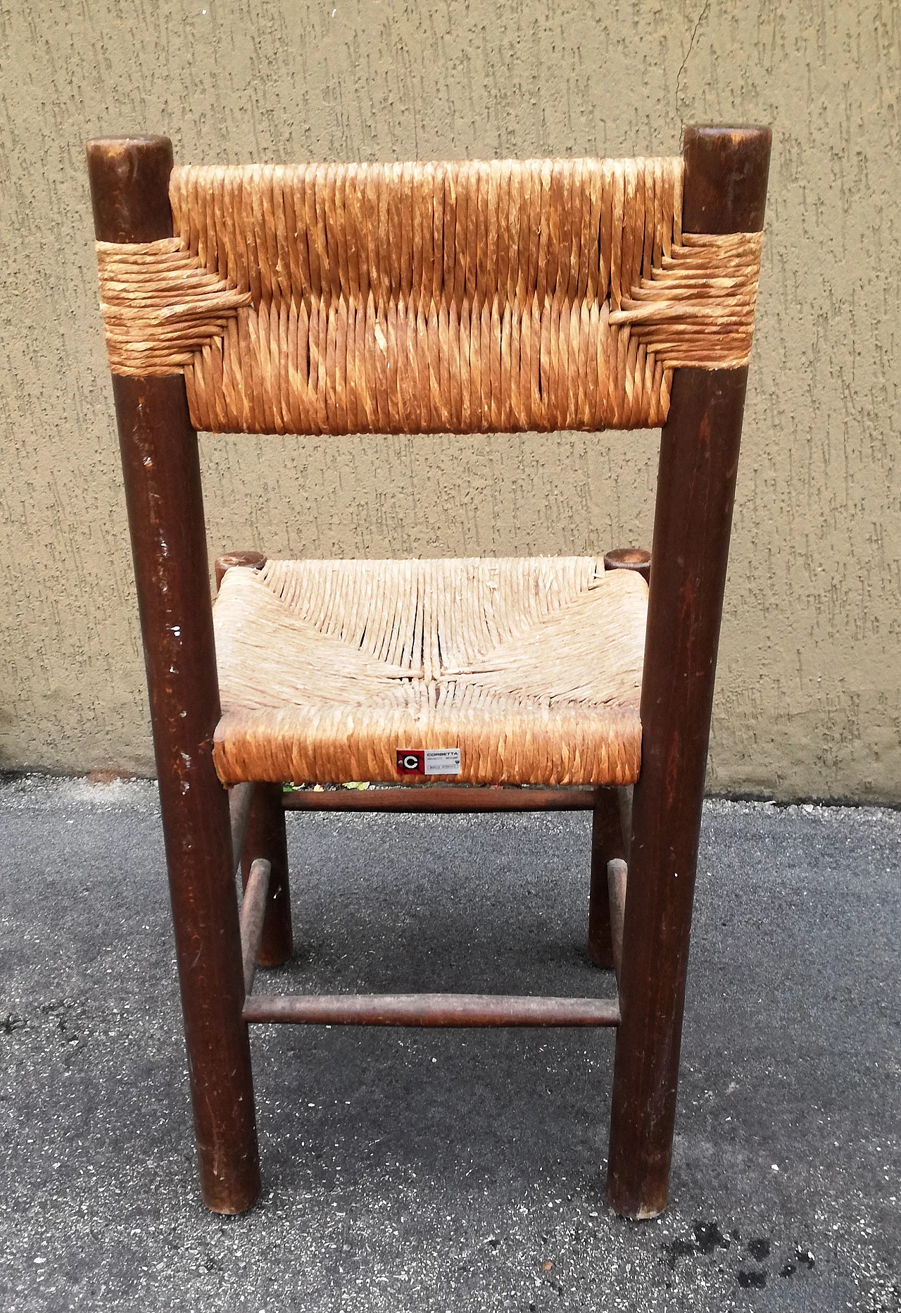 Dordogne chair in Charlotte Perriand's style by Corbetta, 1960s 5