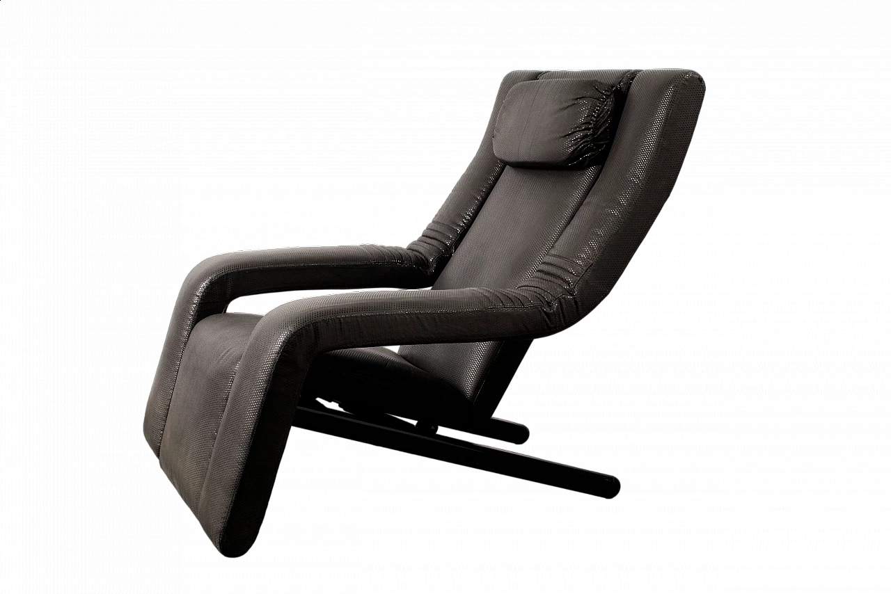 Kil Kis leather armchair by Brunati, 1990s 11