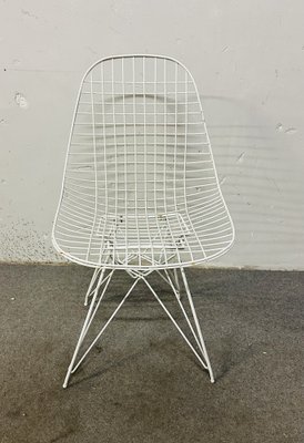 Wire Chair DKR chairs by Charles Ray Eames for Vitra, 1950s