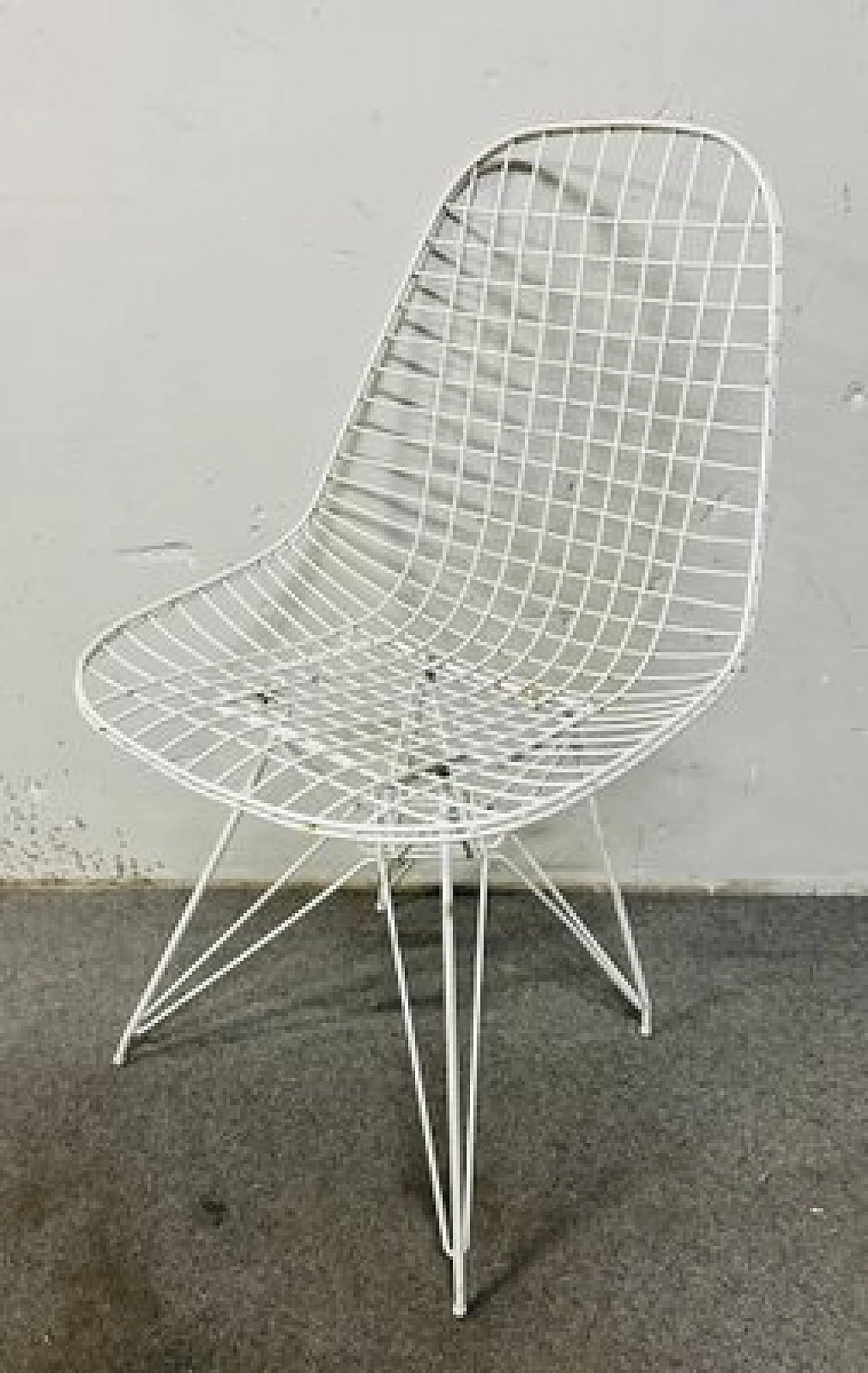 4 Sedie Wire Chair DKR di Charles & Ray Eames per Vitra, anni '50 3