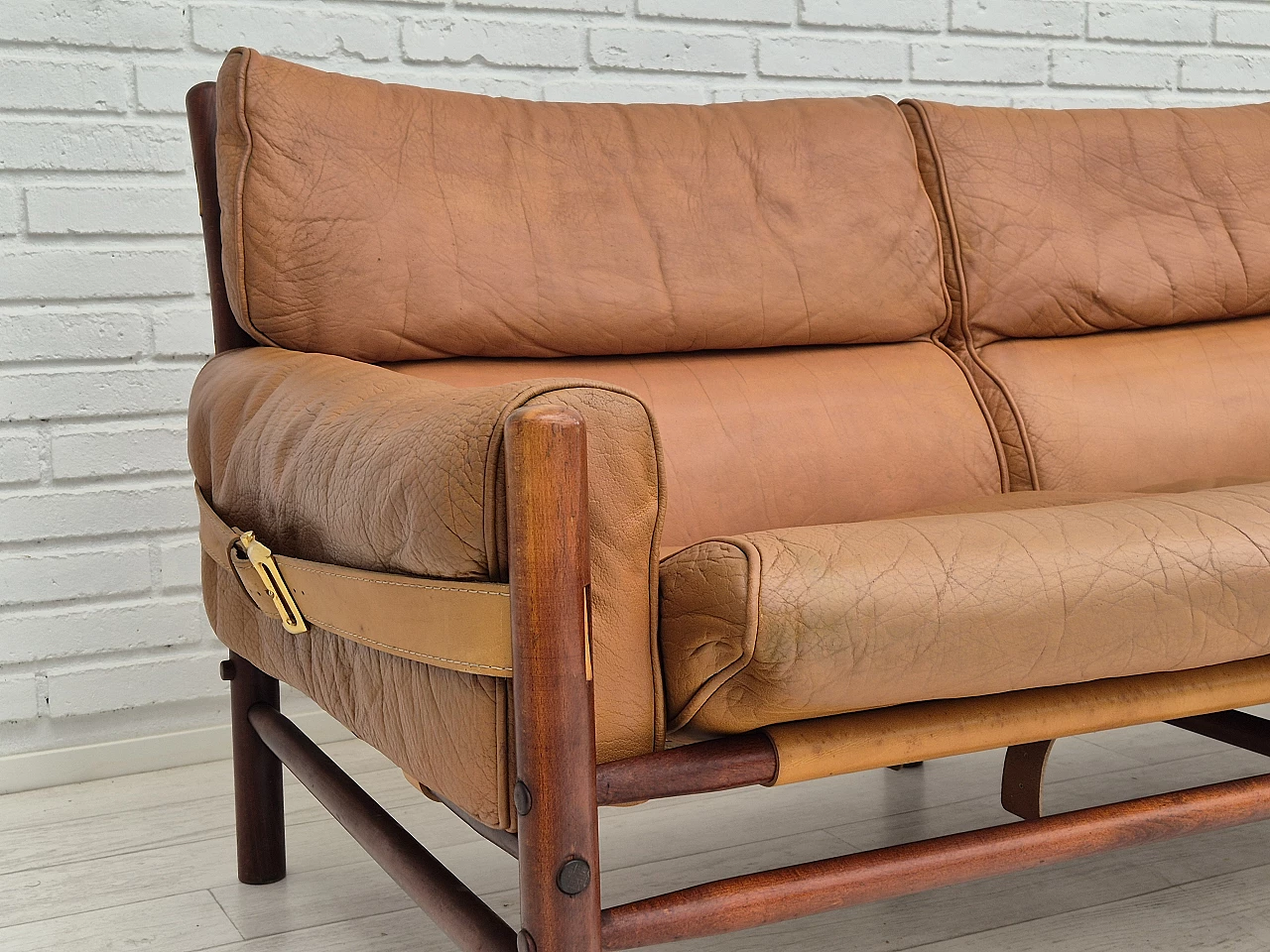 Kontiki 3-seater sofa by Arne Norell for Möbel AB, 1960s 3