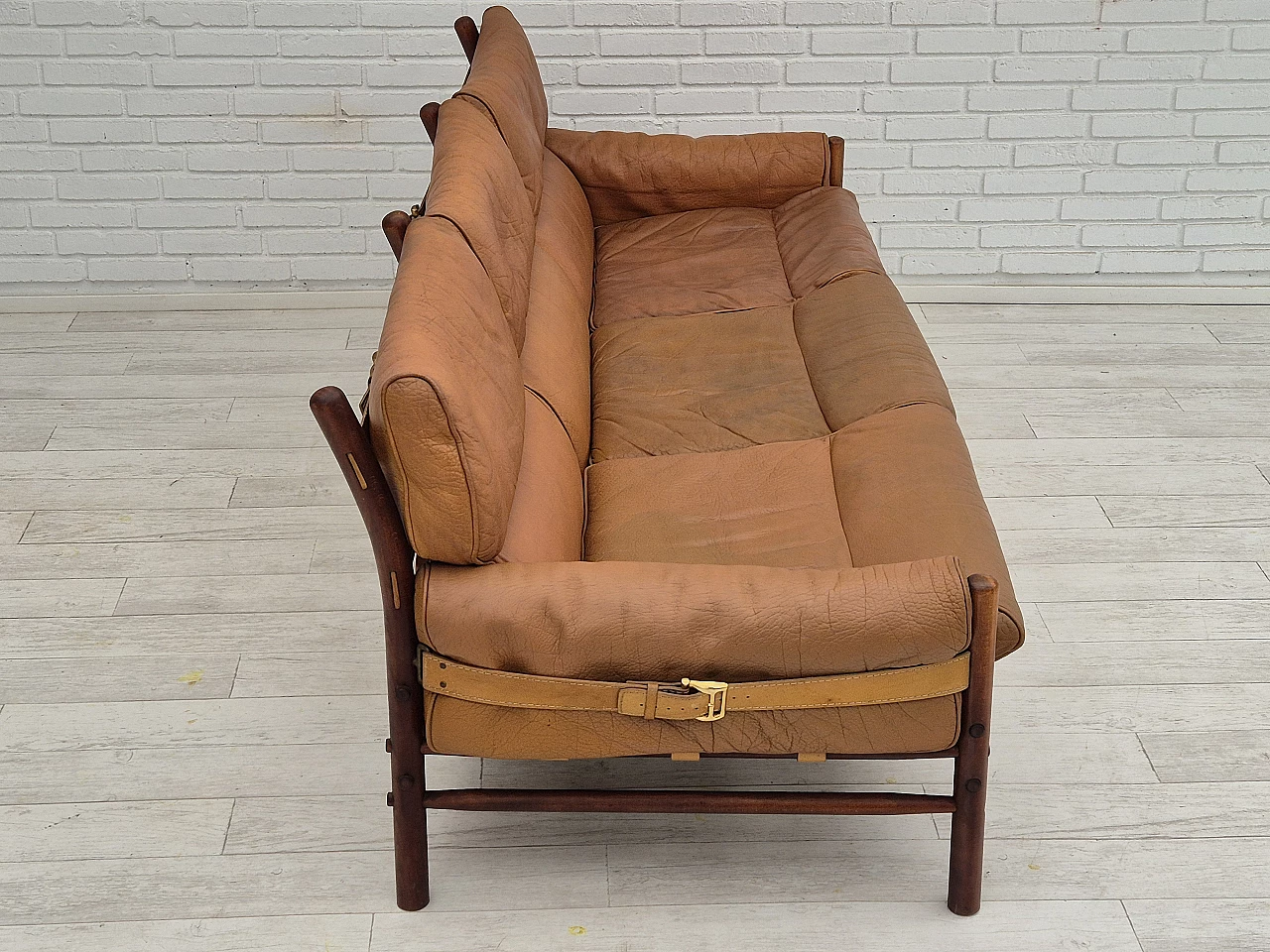Kontiki 3-seater sofa by Arne Norell for Möbel AB, 1960s 11
