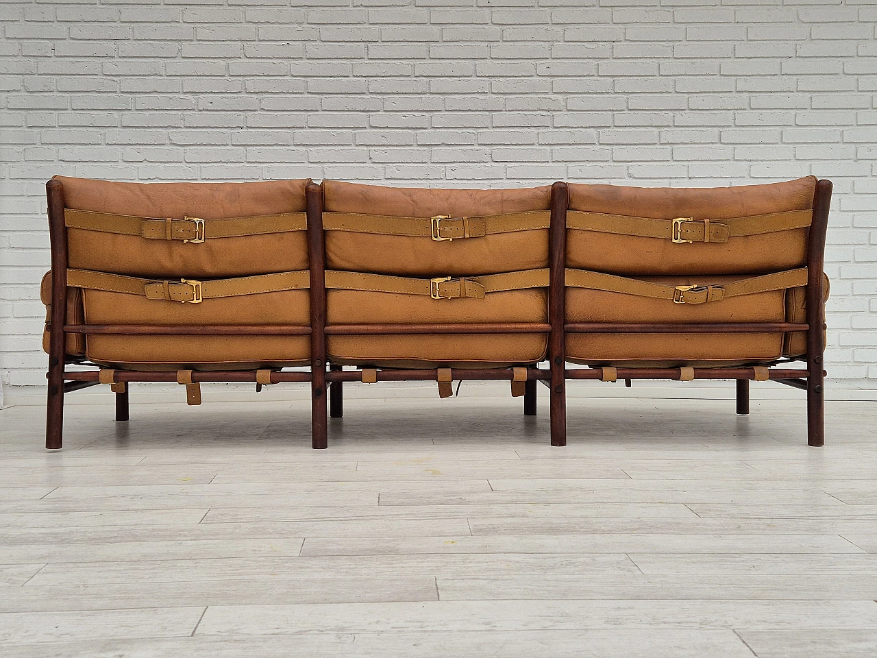 Kontiki 3-seater sofa by Arne Norell for Möbel AB, 1960s 13