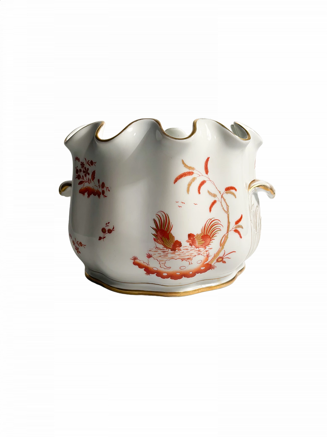 Ginori Doccia porcelain vase by Richard Ginori, 1950s 13