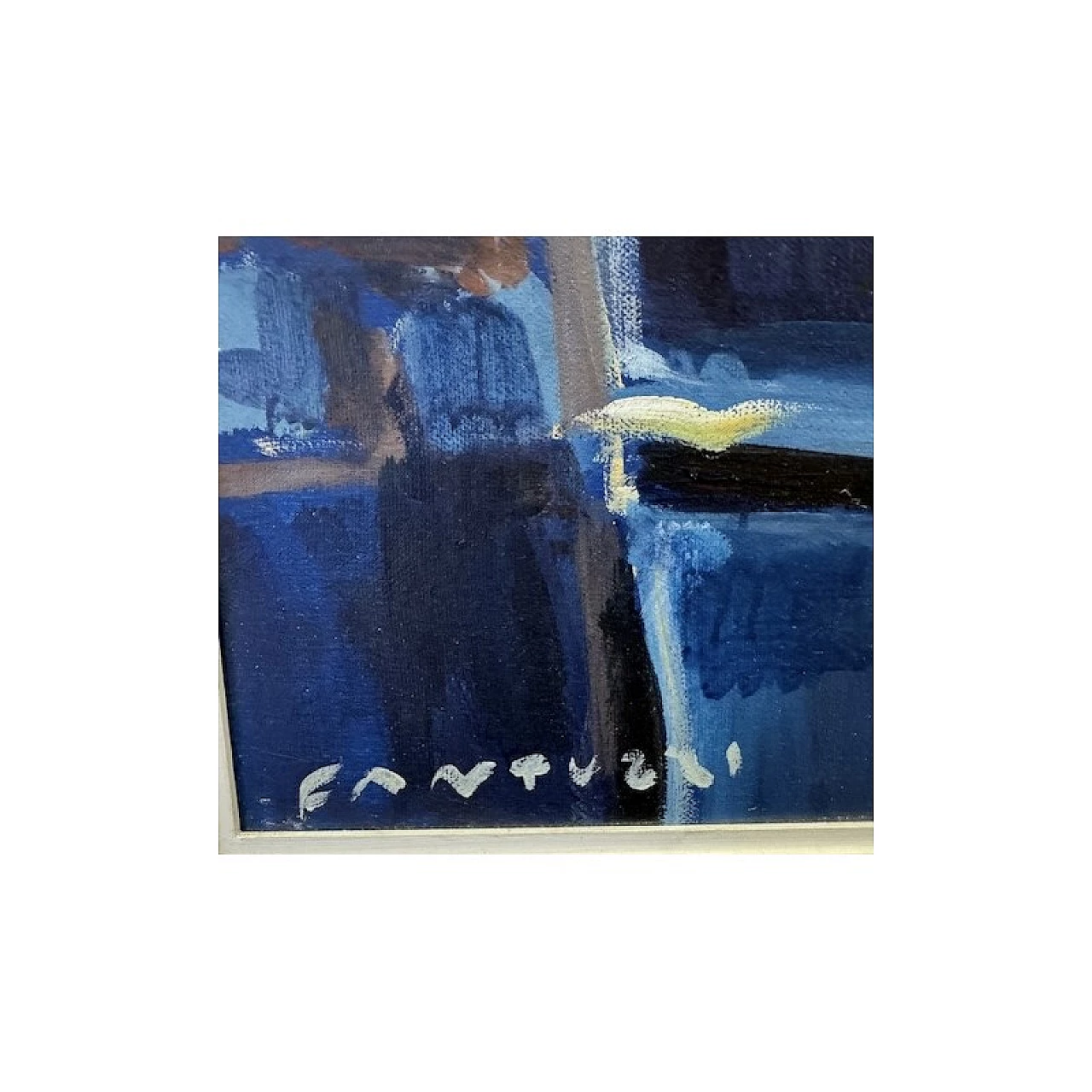 Eliano Fantuzzi, Figure umane, coppia di dipinti su tela 4