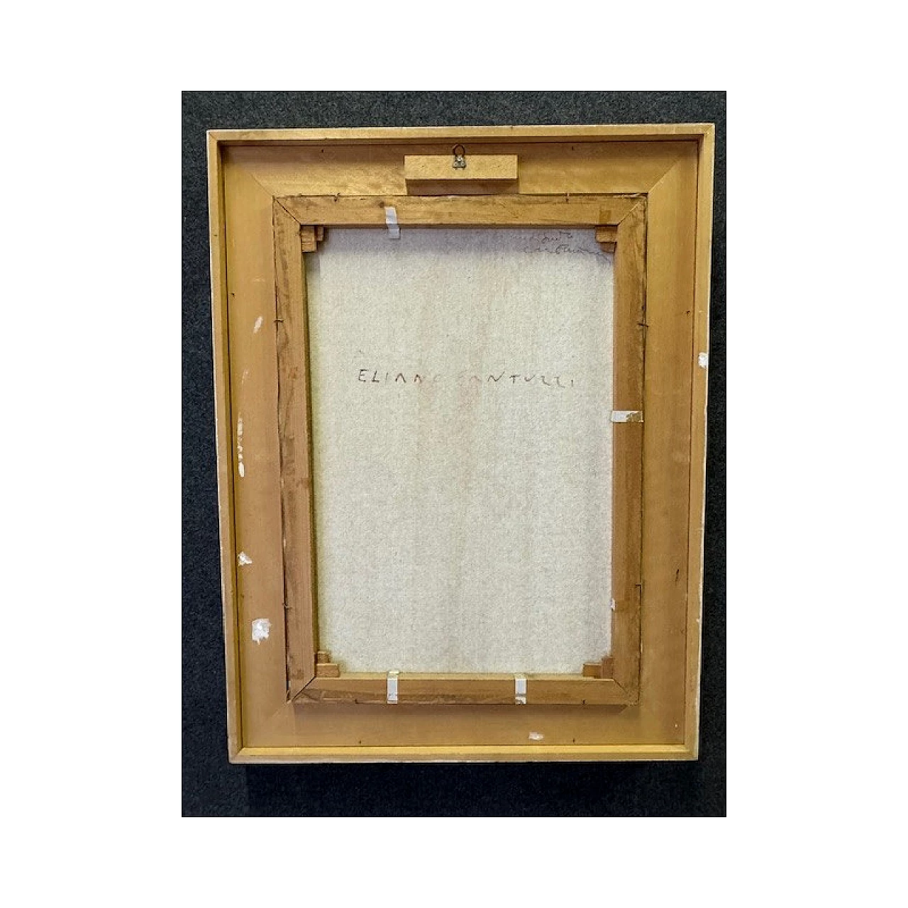 Eliano Fantuzzi, Figure umane, coppia di dipinti su tela 10