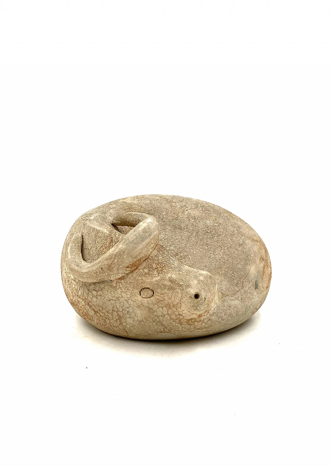 Petucco and Tolio for Nove, ceramic lying bull, 1960s 1