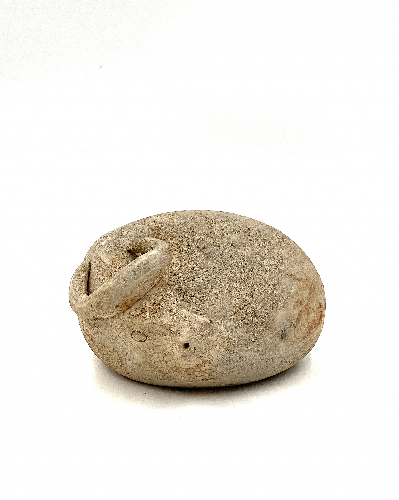 Petucco and Tolio for Nove, ceramic lying bull, 1960s 9