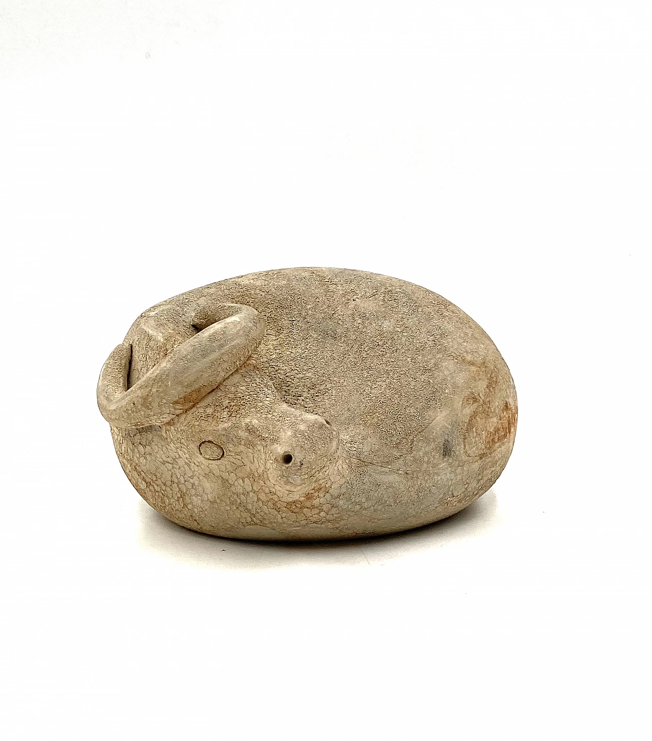 Petucco and Tolio for Nove, ceramic lying bull, 1960s 10