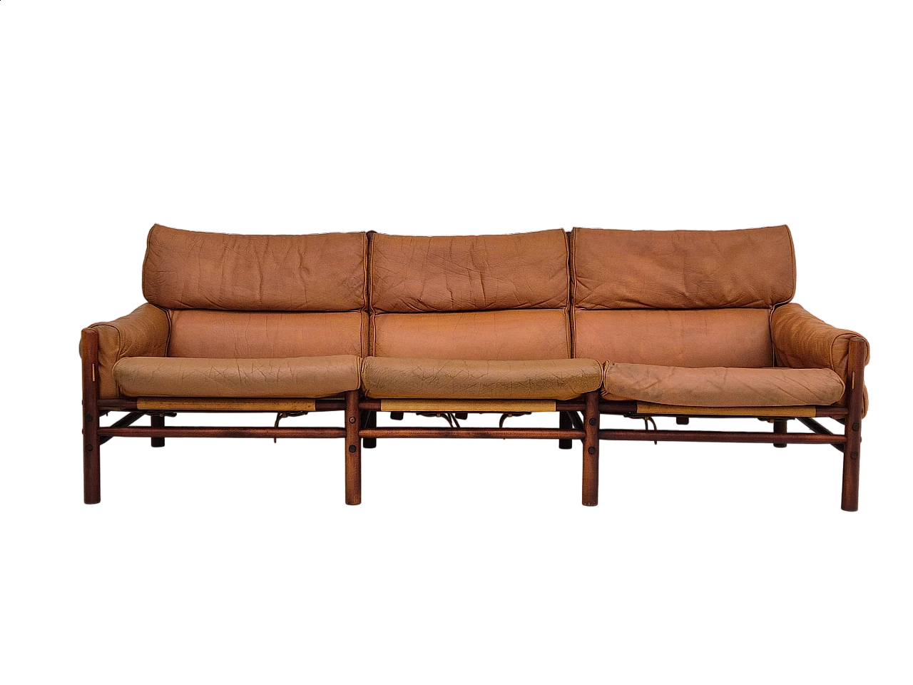 Kontiki 3-seater sofa by Arne Norell for Möbel AB, 1960s 25