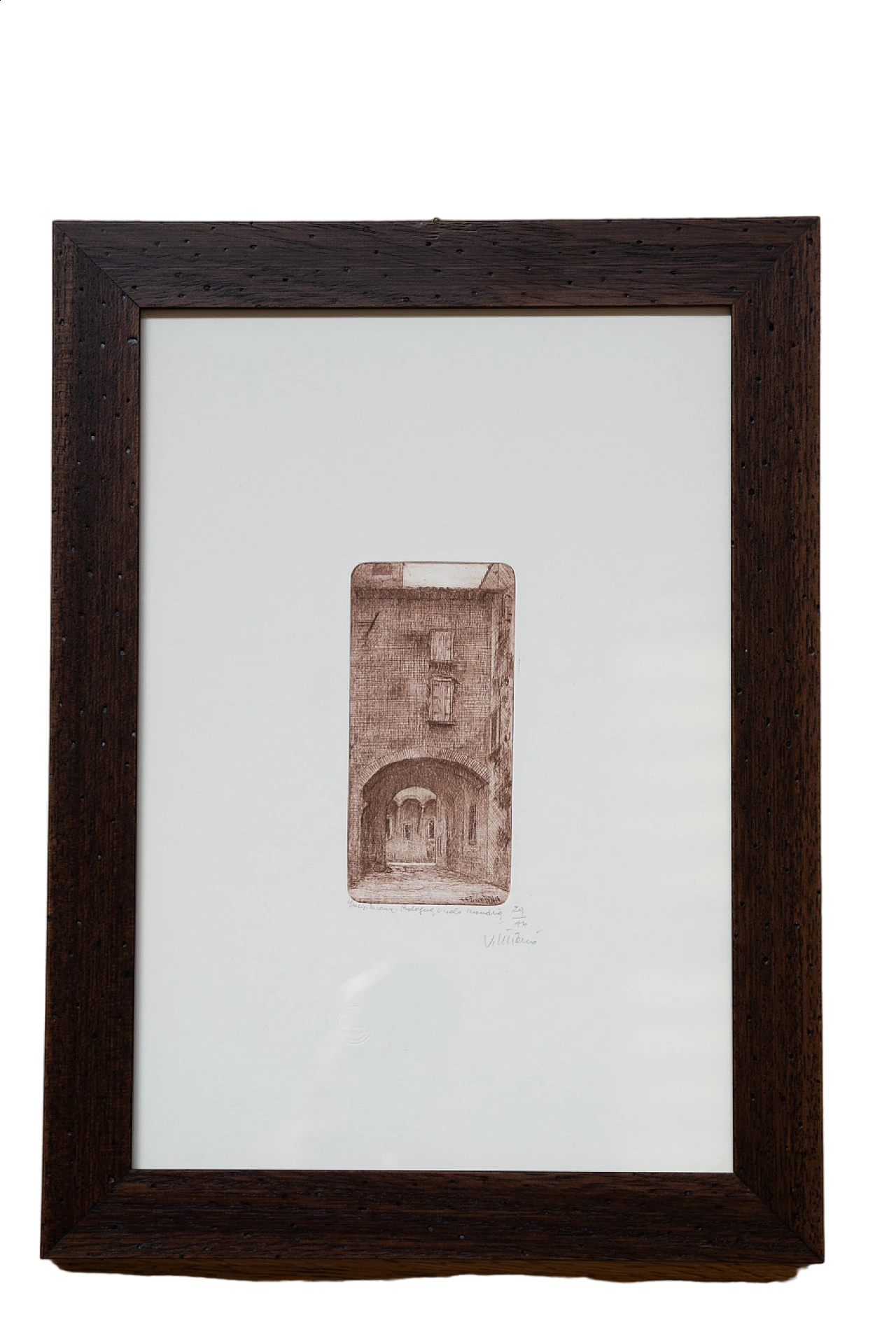 Drawing with ash frame, 1970s 9