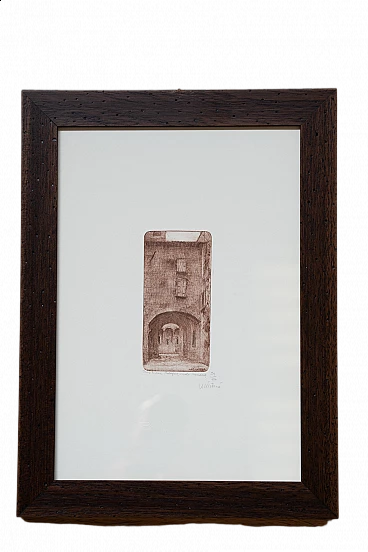 Drawing with ash frame, 1970s