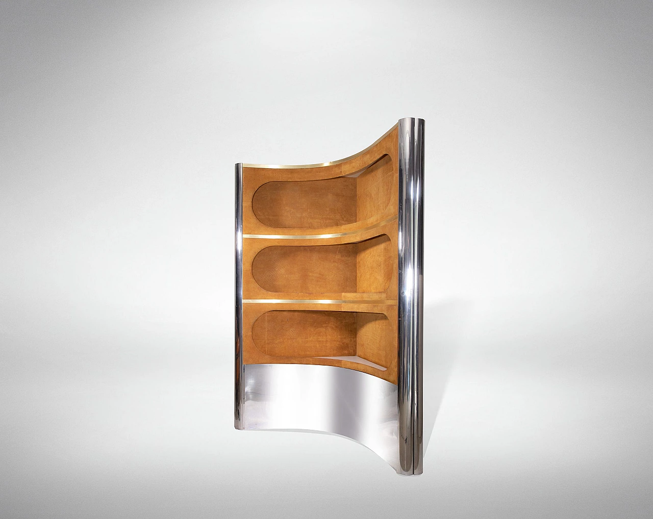 Bar cabinet with shelves by Willy Rizzo, 1970s 2