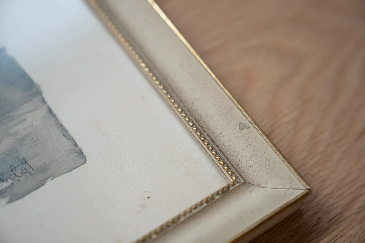 Ile de la cité, litograph, 1970s 9