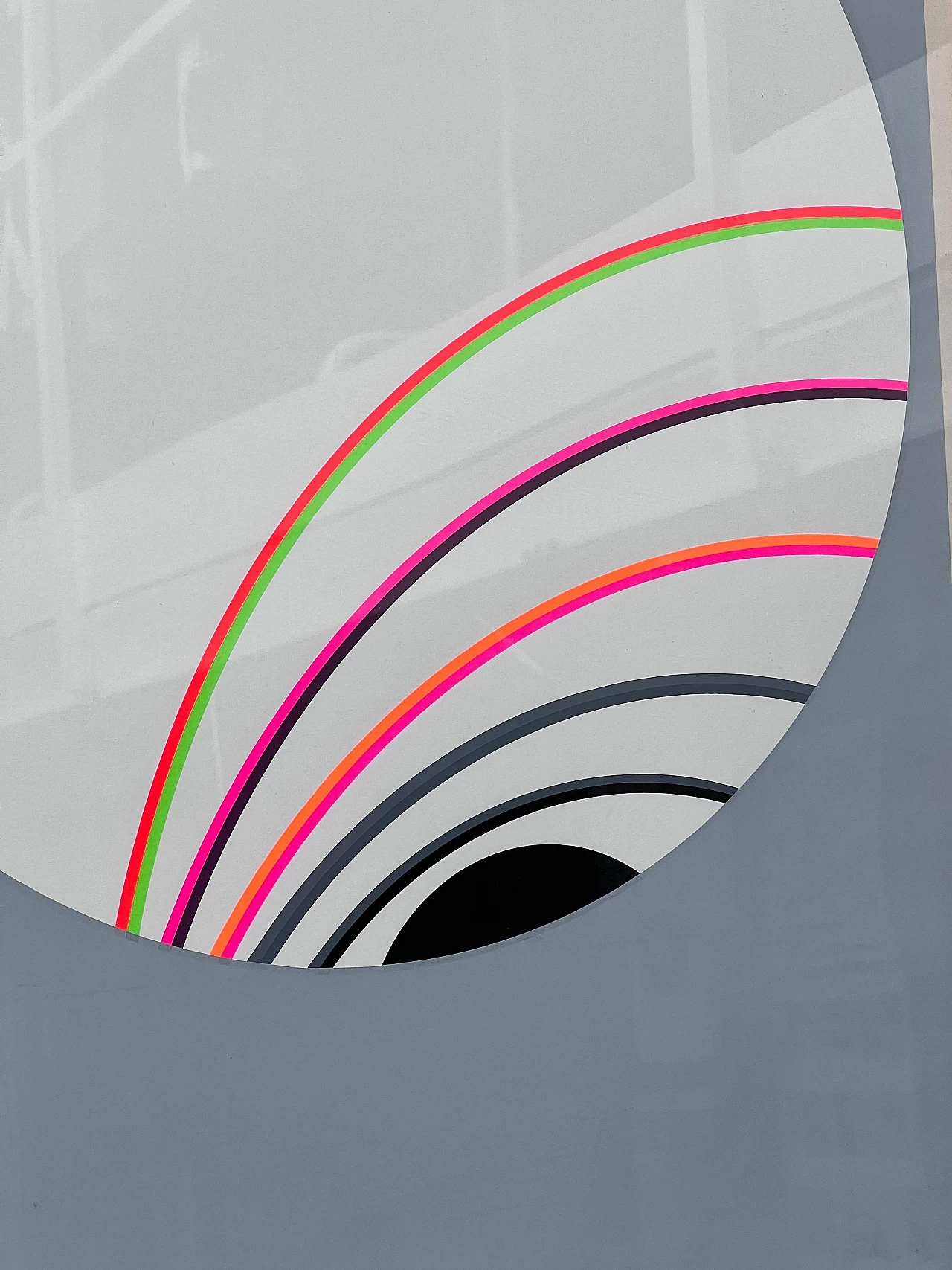 Eugenio Carmi, composizione astratta, dipinto su carta, 1970 3