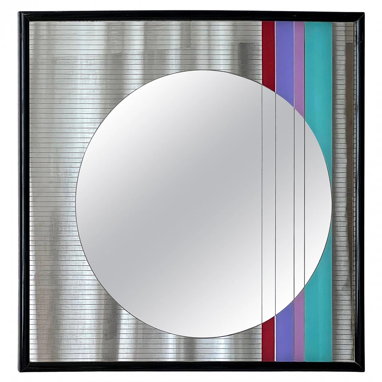 Morphos wall mirror by Eugenio Carmi for Acerbis, 1980s 1