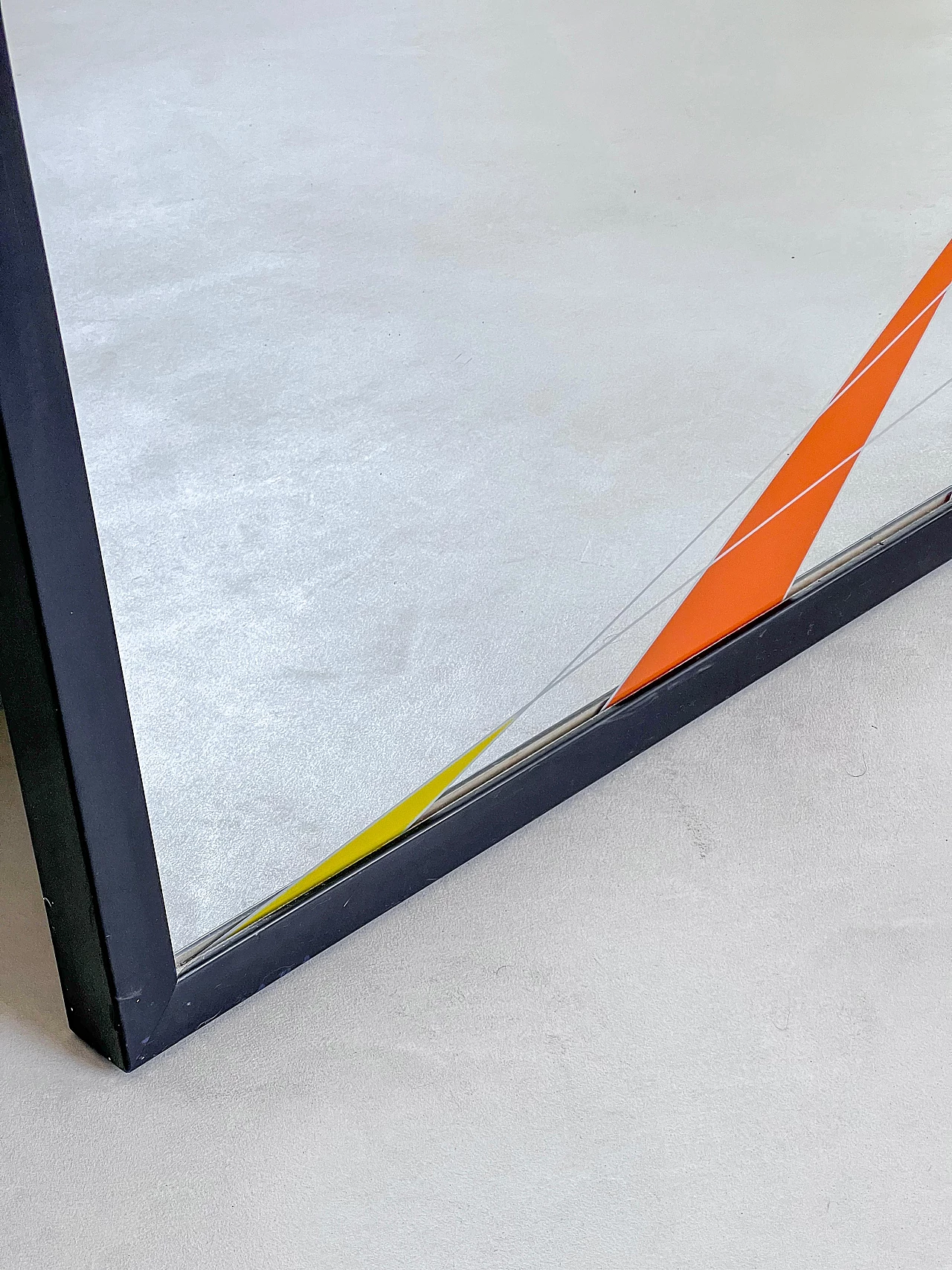 Specchio da parete di Eugenio Carmi per Acerbis, anni '80 5