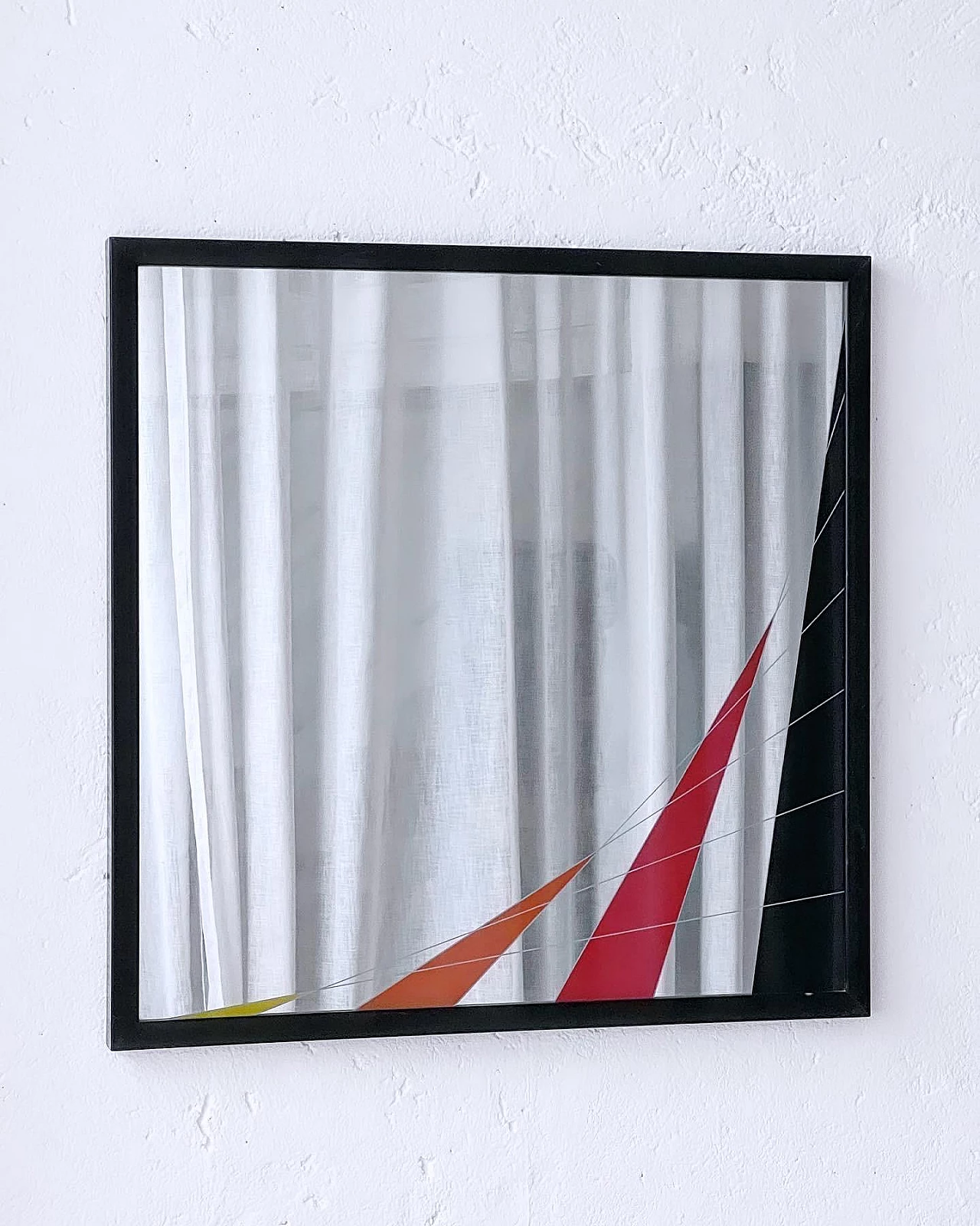 Specchio da parete di Eugenio Carmi per Acerbis, anni '80 6