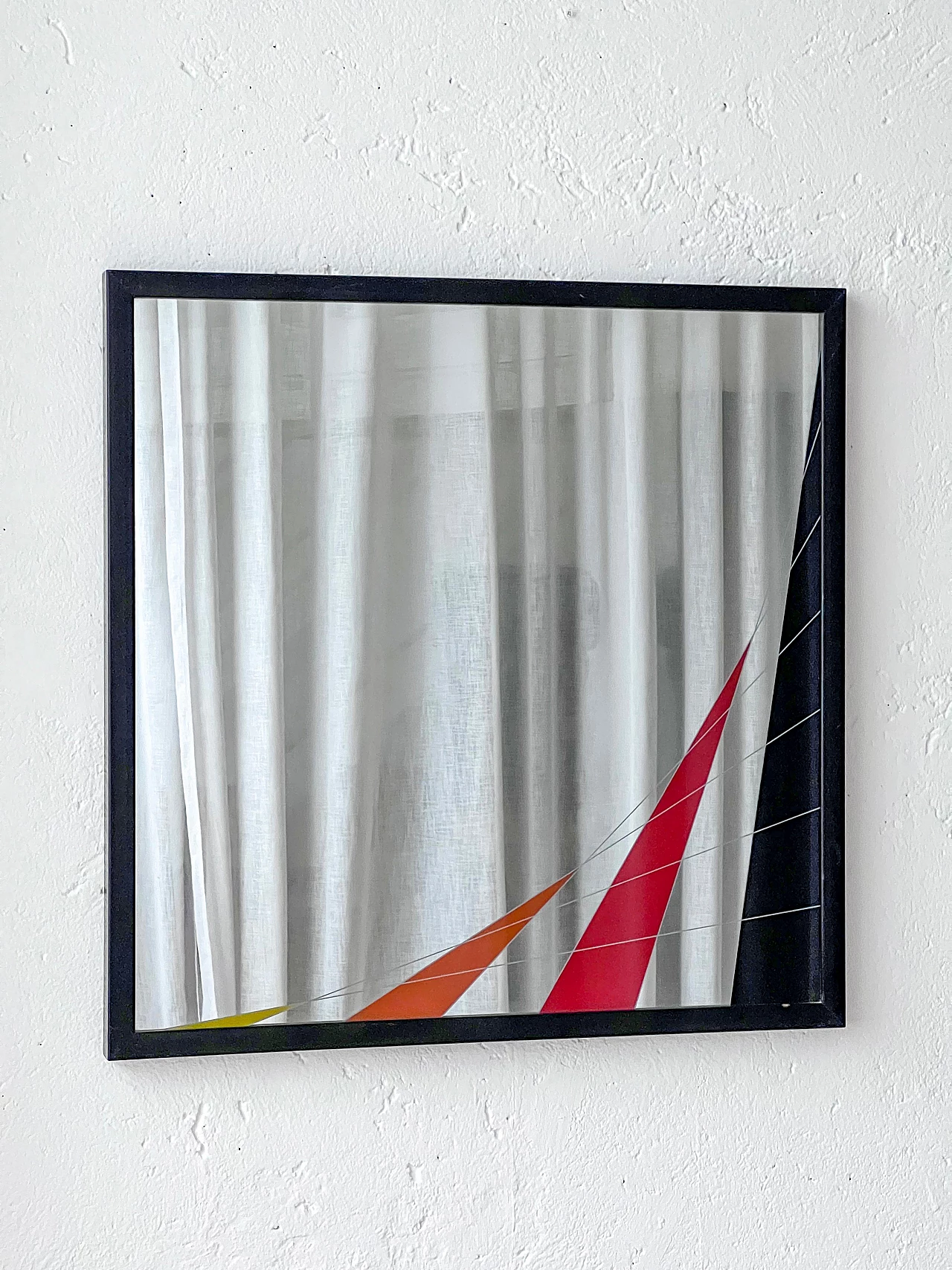 Specchio da parete di Eugenio Carmi per Acerbis, anni '80 7