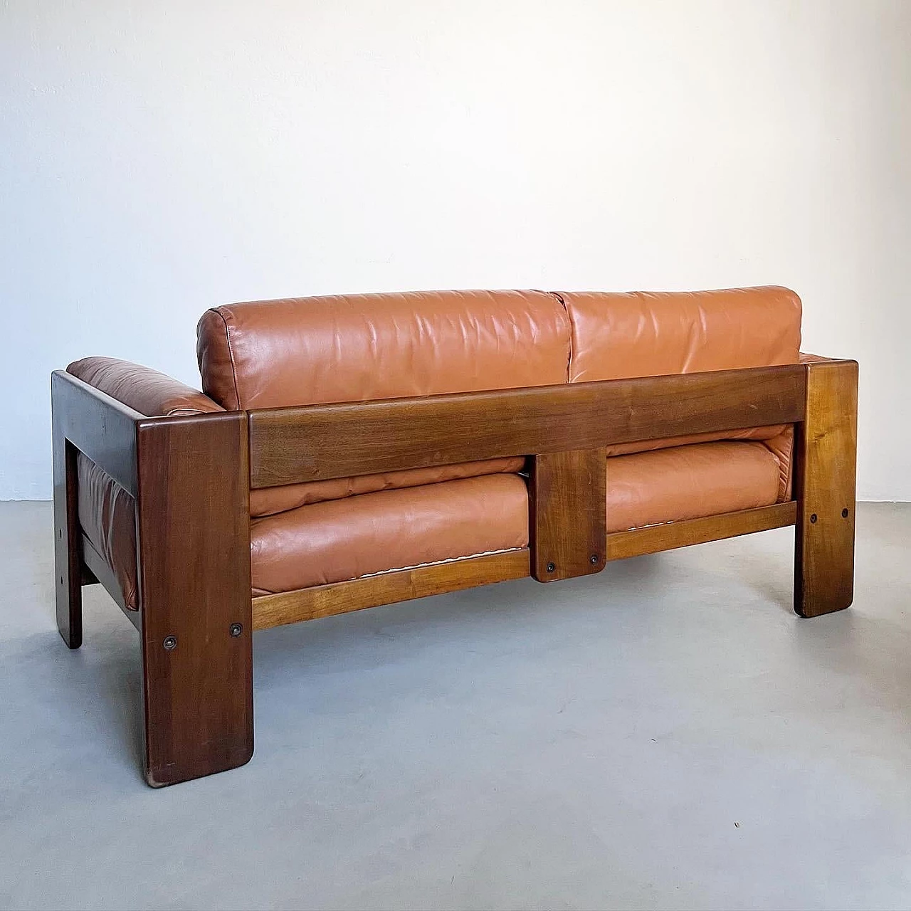 Pair of Bastiano sofas by Afra and Tobia Scarpa for Gavina, 1970s 4