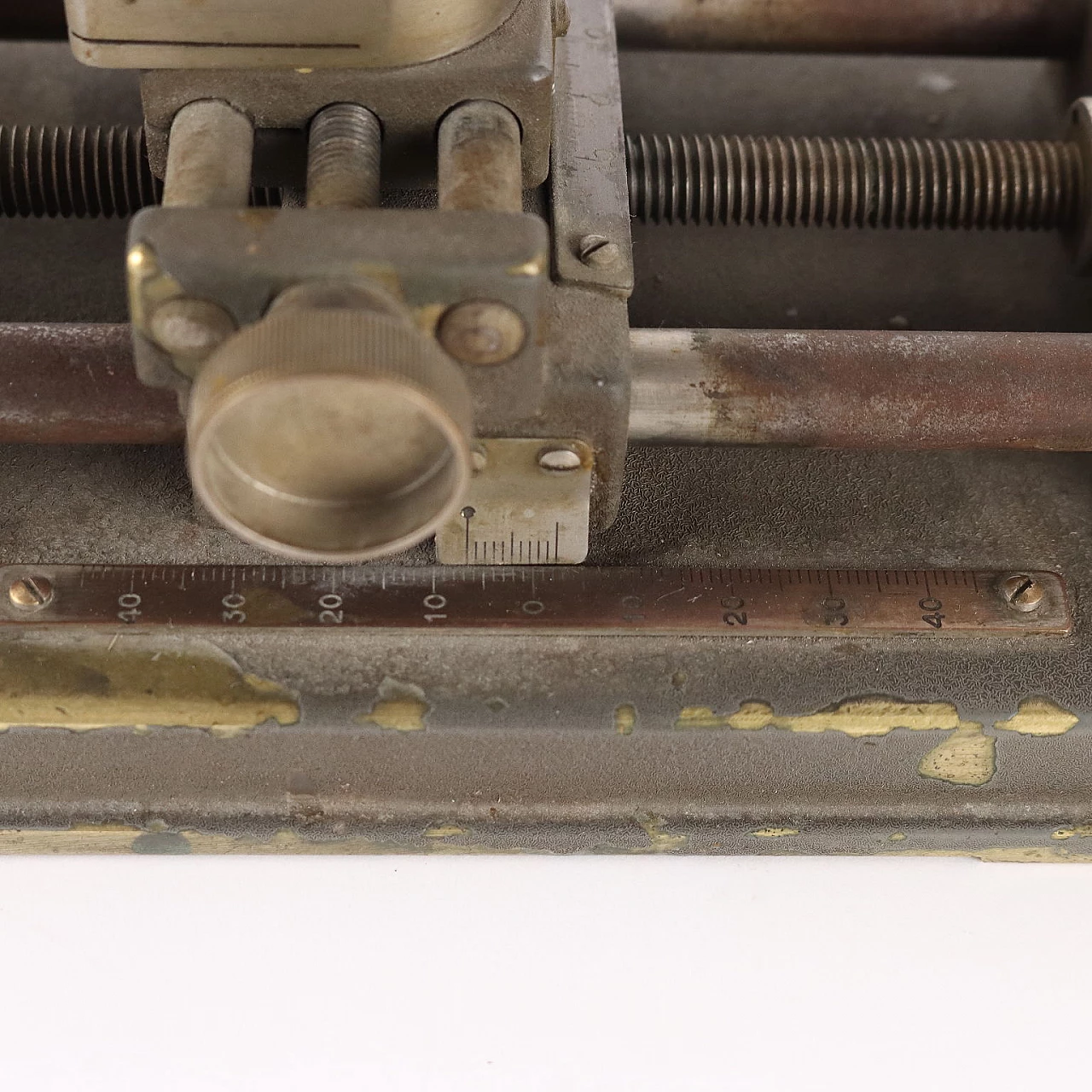 Iron and brass Galloni dental parallelometer 6