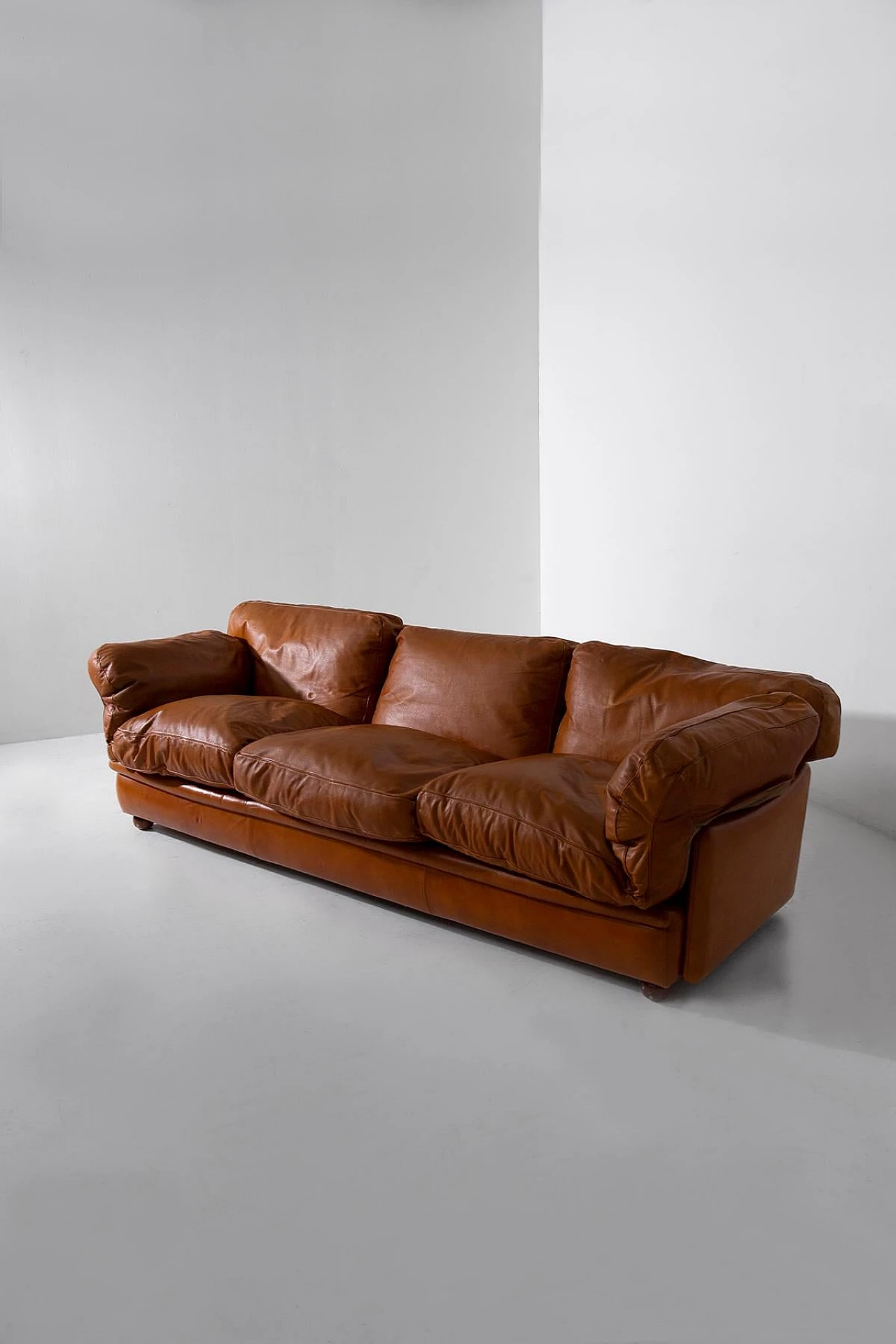 Poppy sofa by Tito Agnoli for Poltrona Frau, 1970s 2