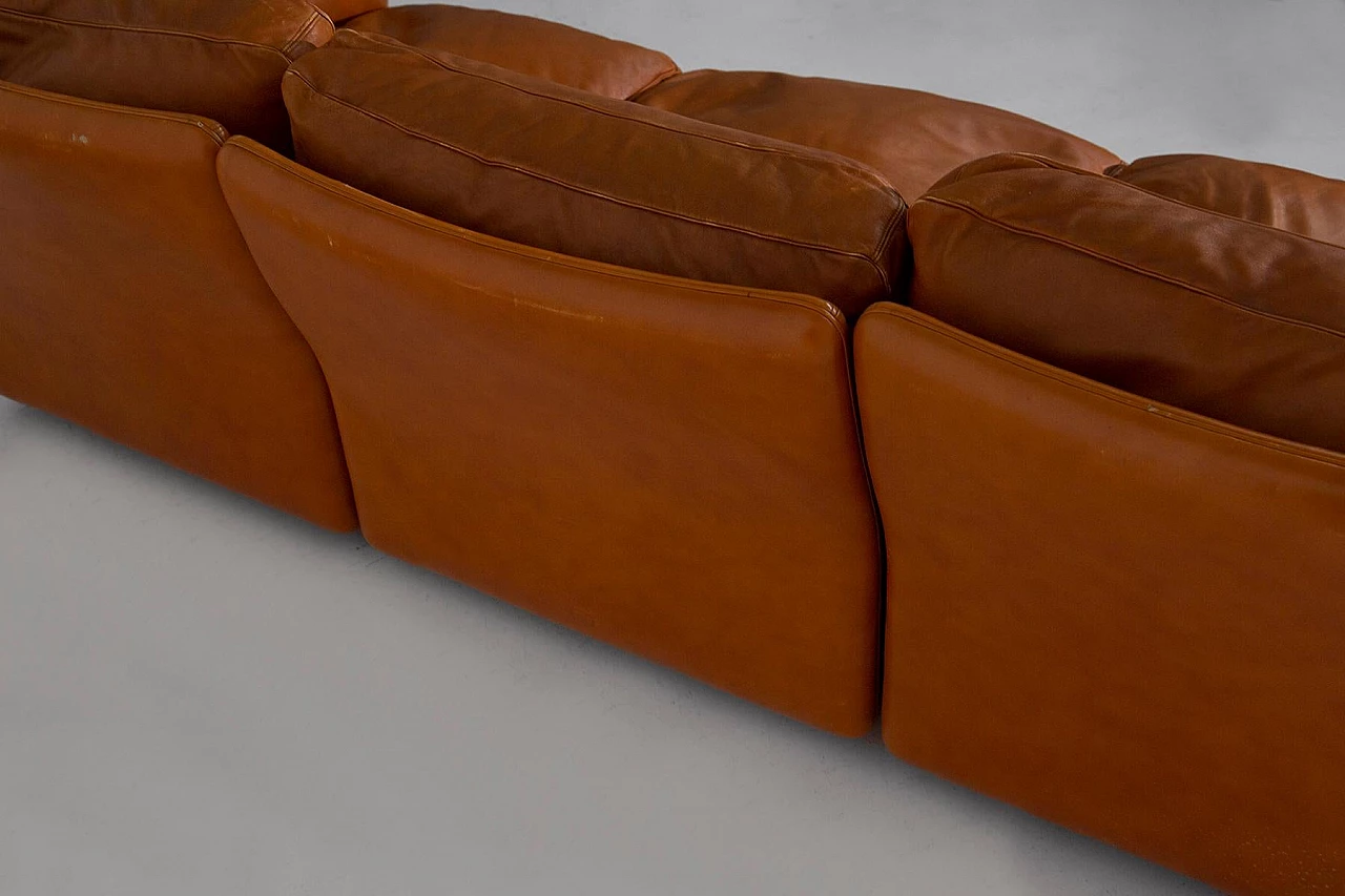 Poppy sofa by Tito Agnoli for Poltrona Frau, 1970s 10