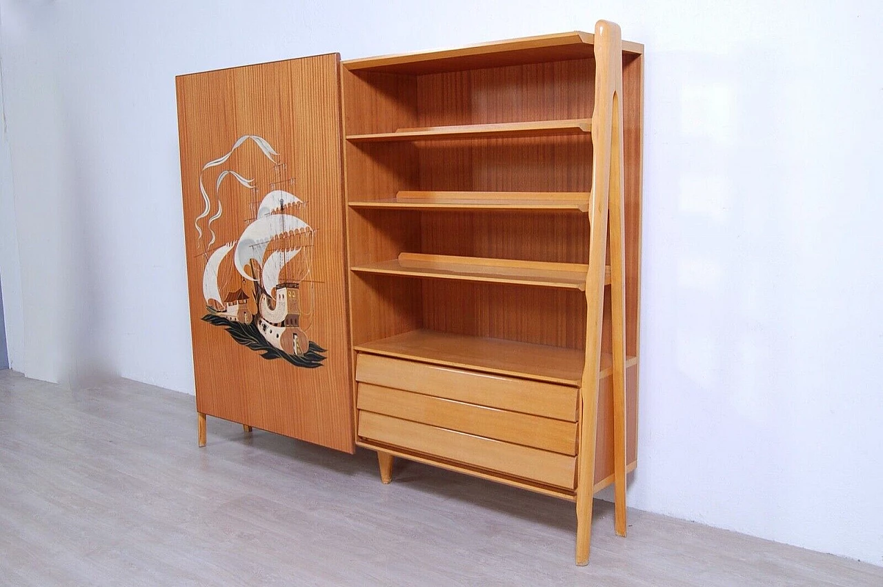 Scandinavian-style entrance wardrobe, 1960s 9