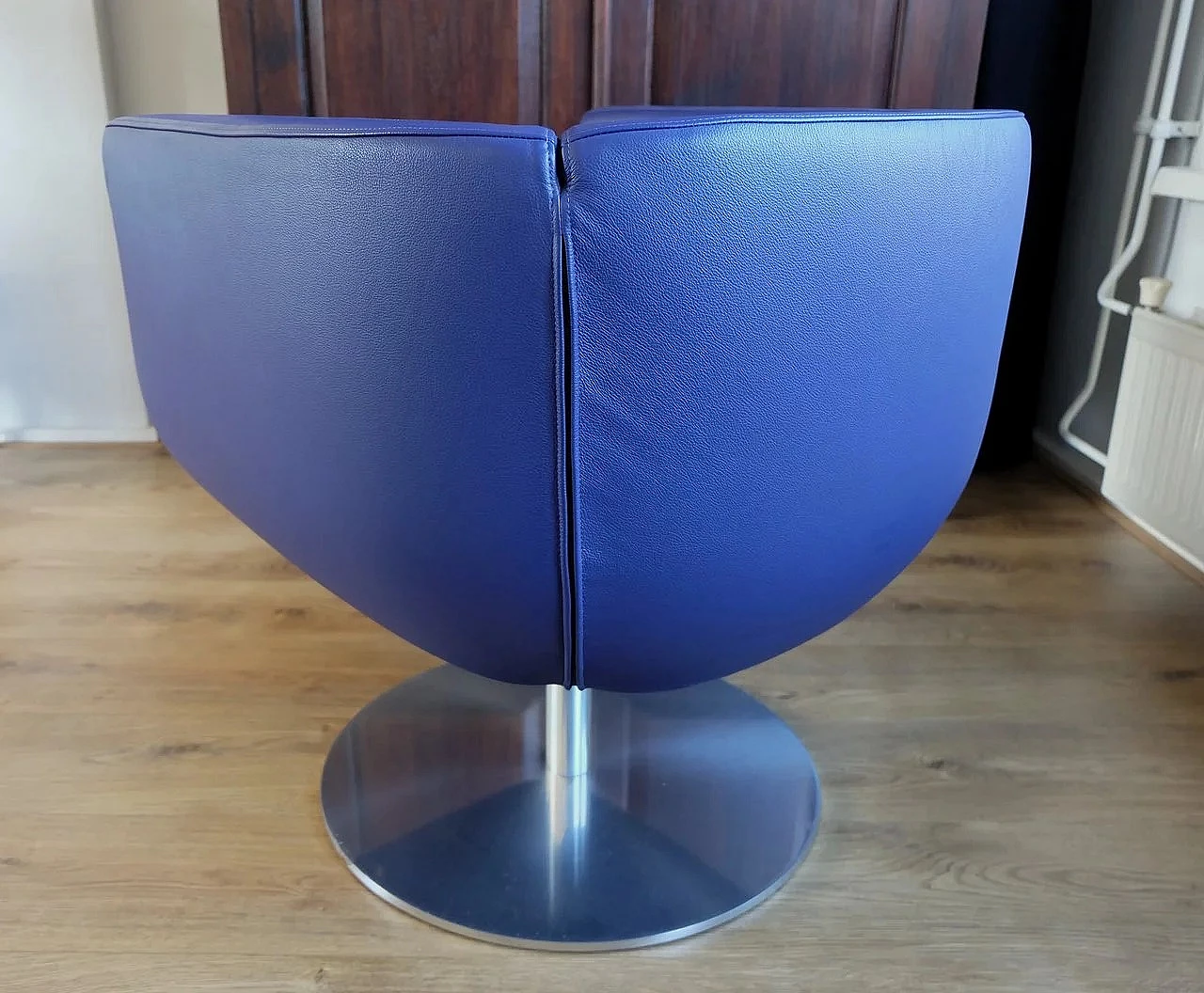 Pair of Tulip blue armchairs by Jeffrey Bernett for B&B, 2008 6