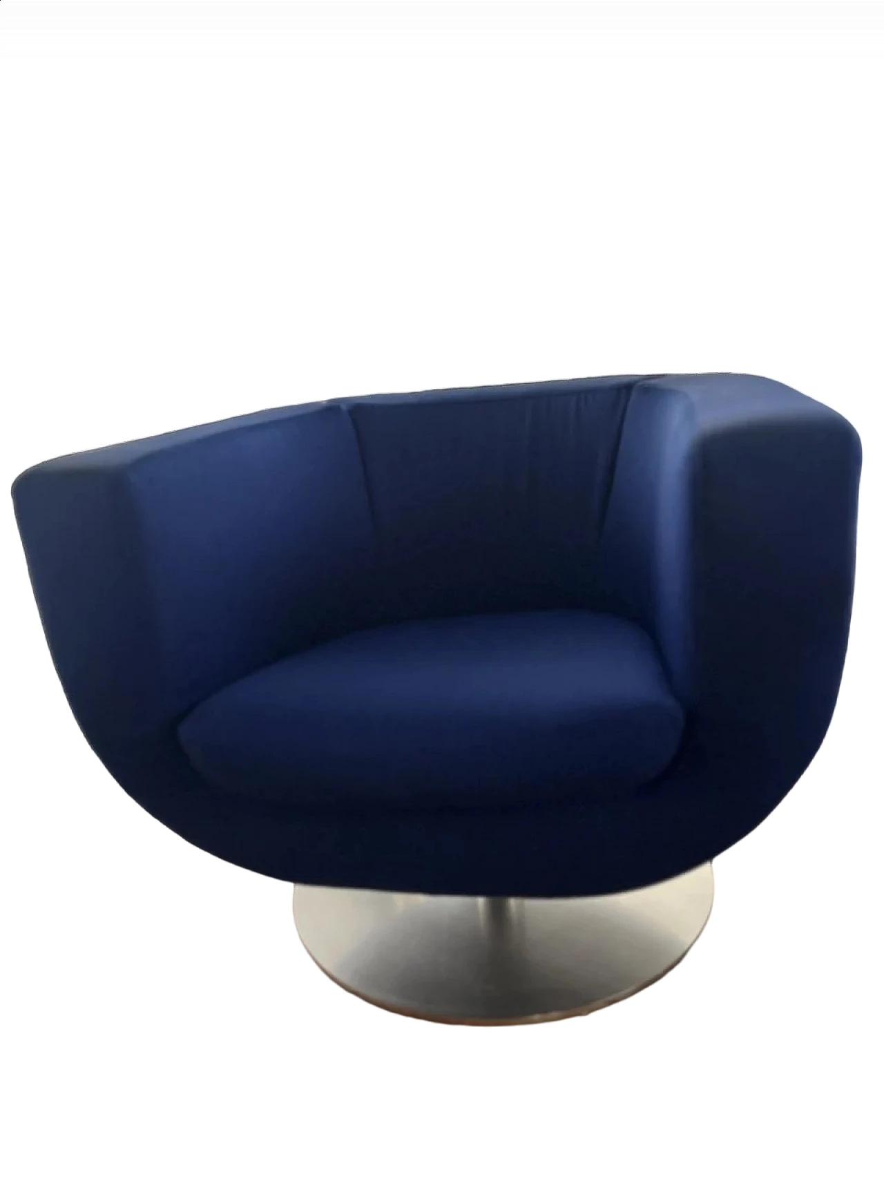 Blue Tulip swivel armchair by Jeffrey Bernett for B&B, 2008 8