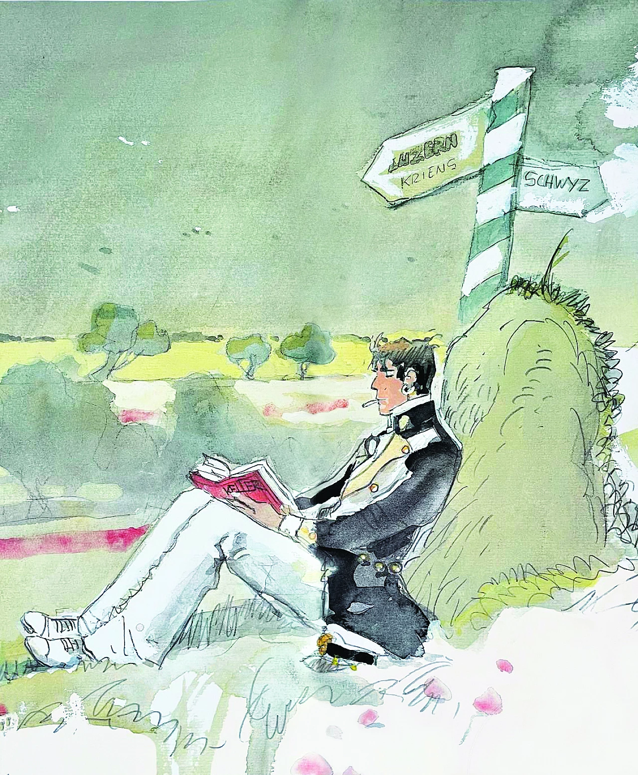 Hugo Pratt, 38 cartoline di Corto Maltese, anni 2000 28