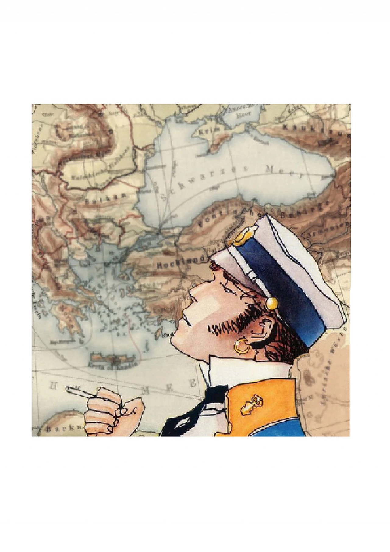 Hugo Pratt, 38 cartoline di Corto Maltese, anni 2000 35