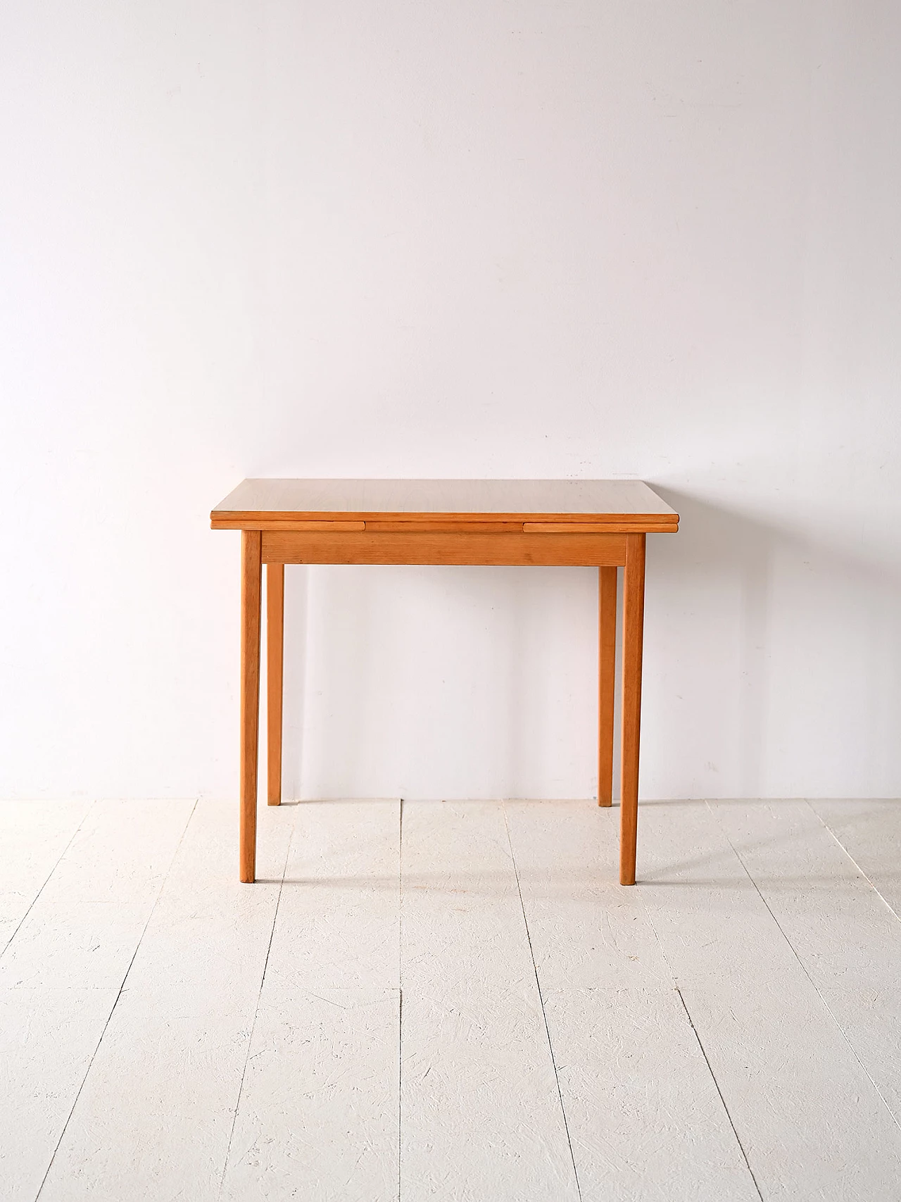 Rectangular birch table with formica top, 1960s 1