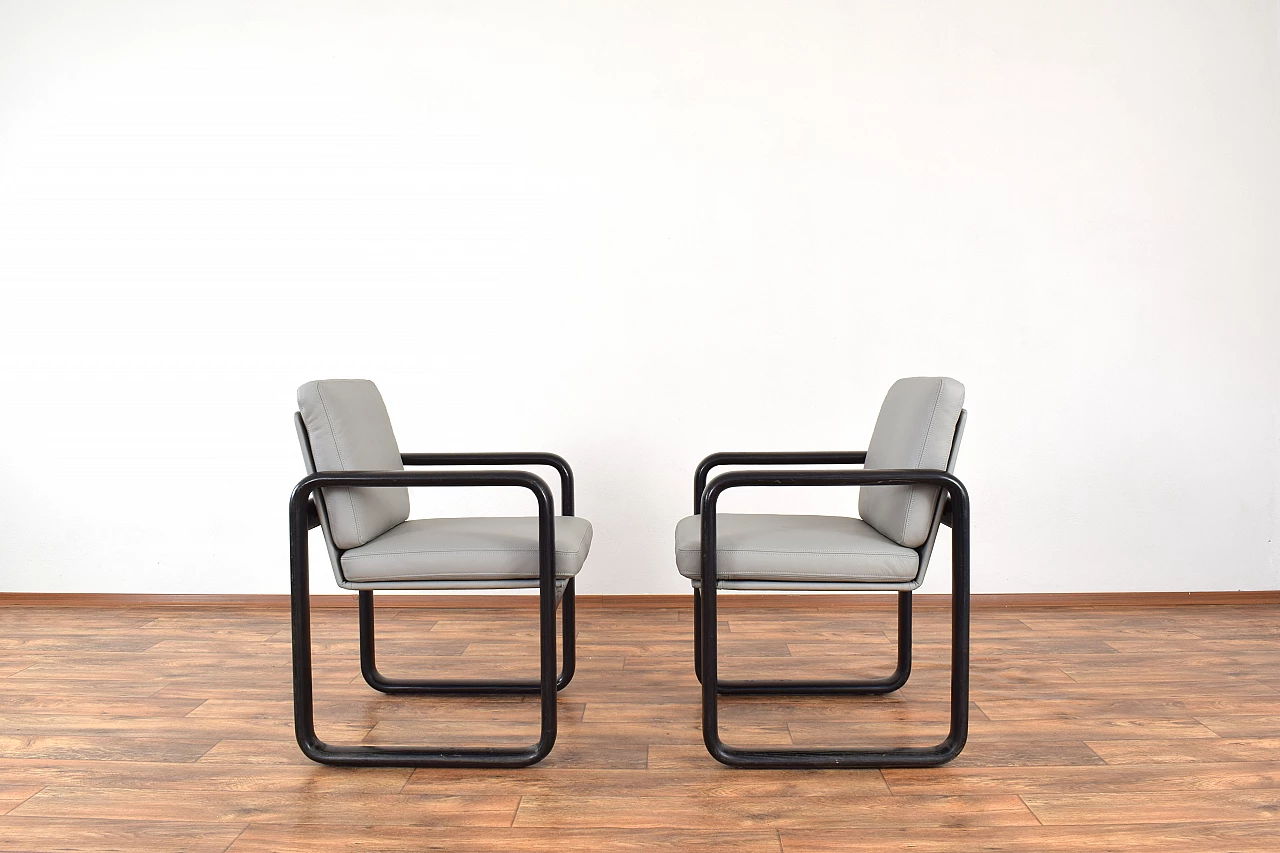 Pair of armchairs by Burkhard Vogtherr for Rosenthal, 1970s 3