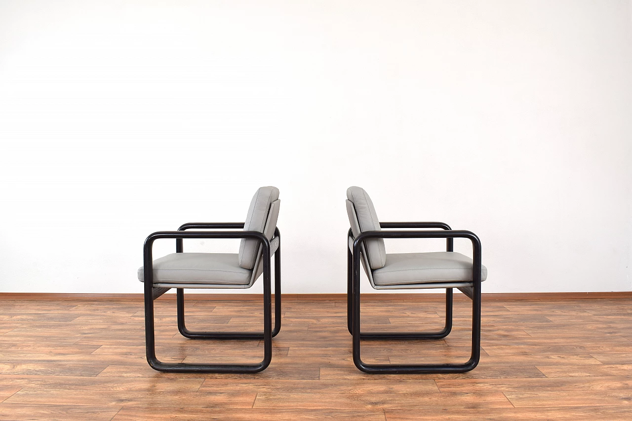 Pair of armchairs by Burkhard Vogtherr for Rosenthal, 1970s 4