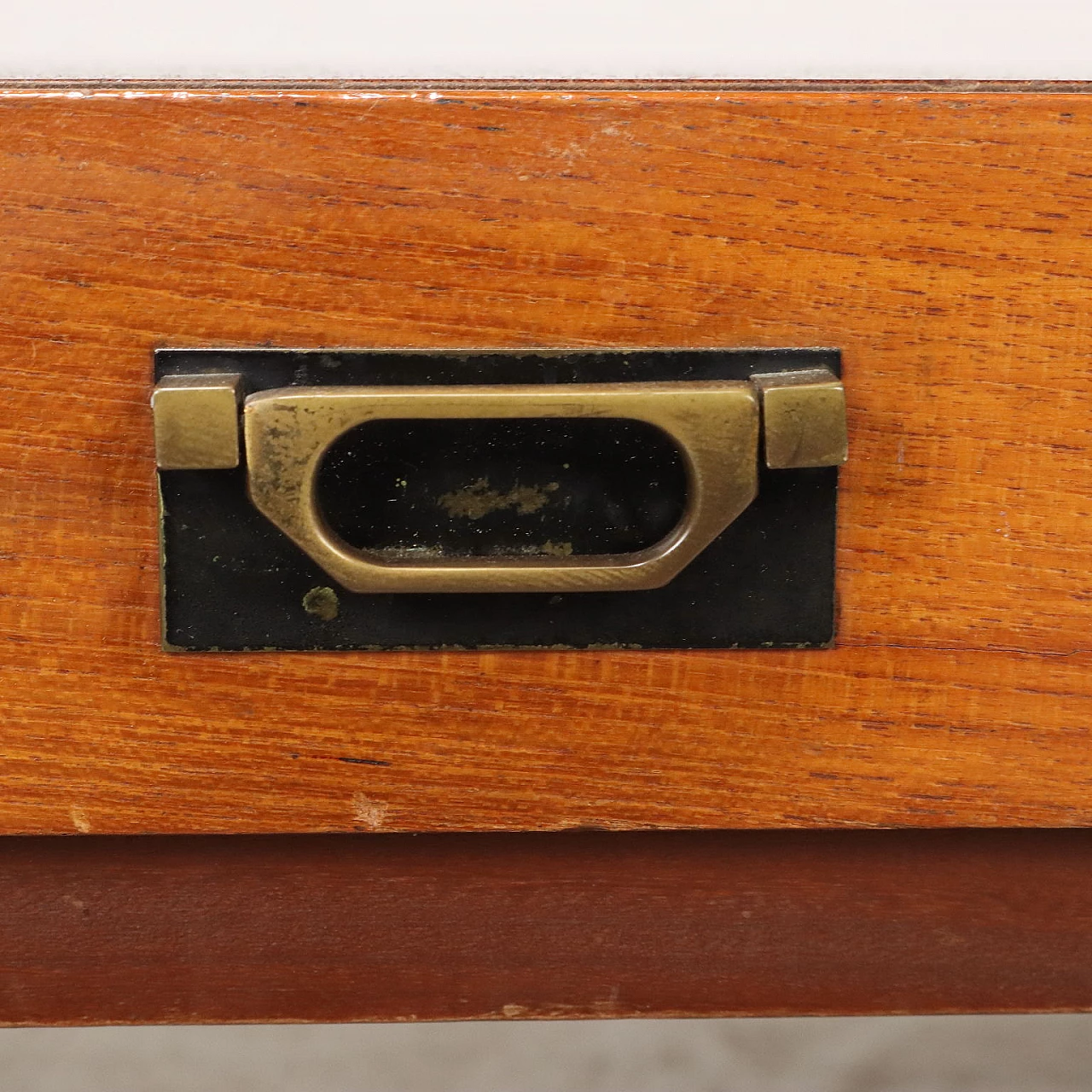 Coffee table in teak veneer with drawer, 1960s 5