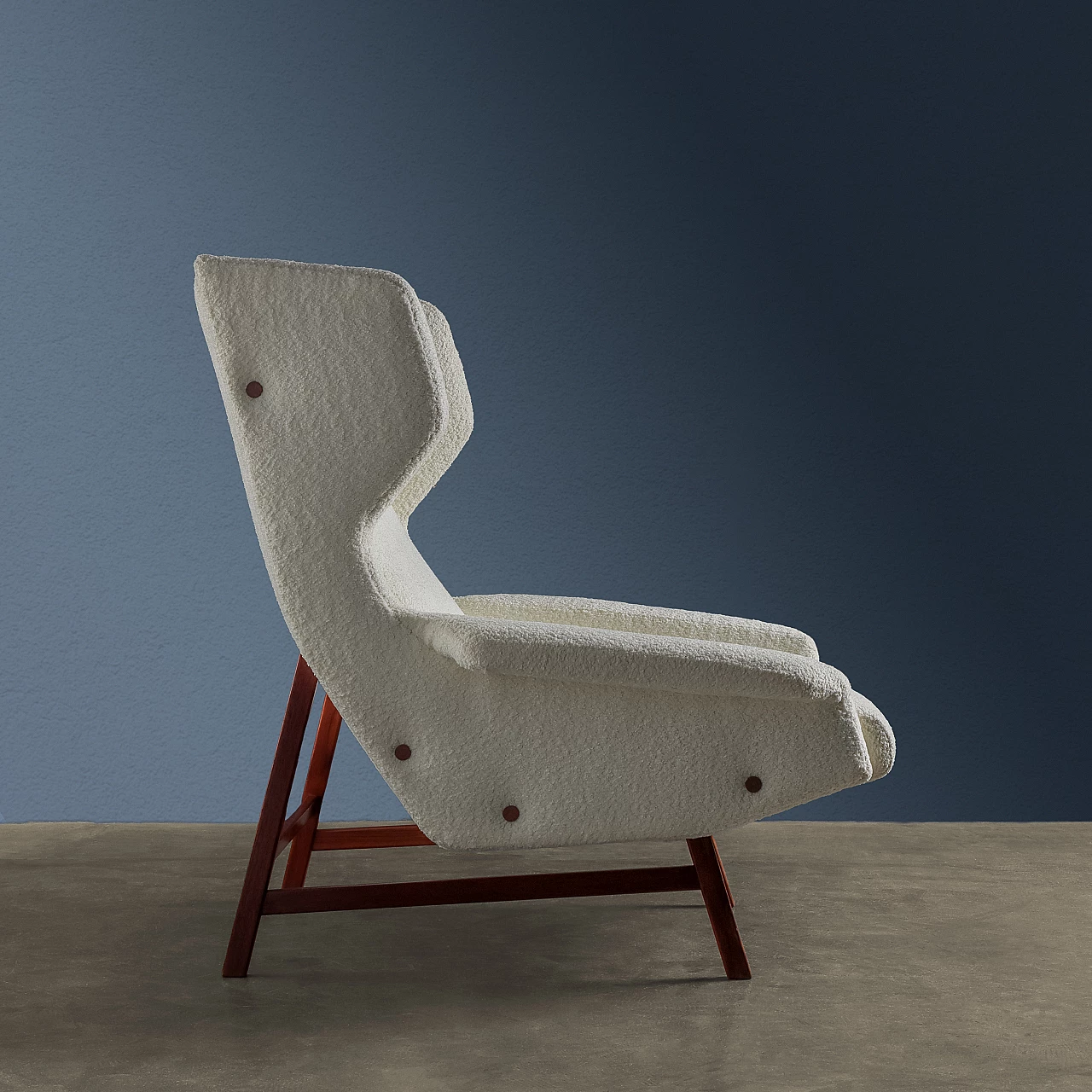 Armchair 877 by Gianfranco Frattini for Cassina, 1950s 1