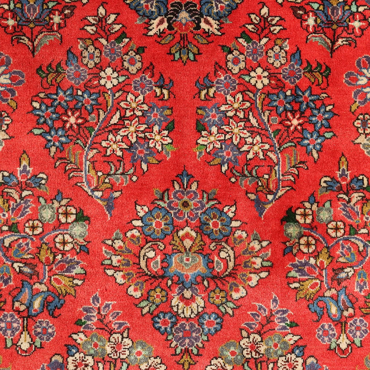 Iranian cotton and wool Saruk rug 3
