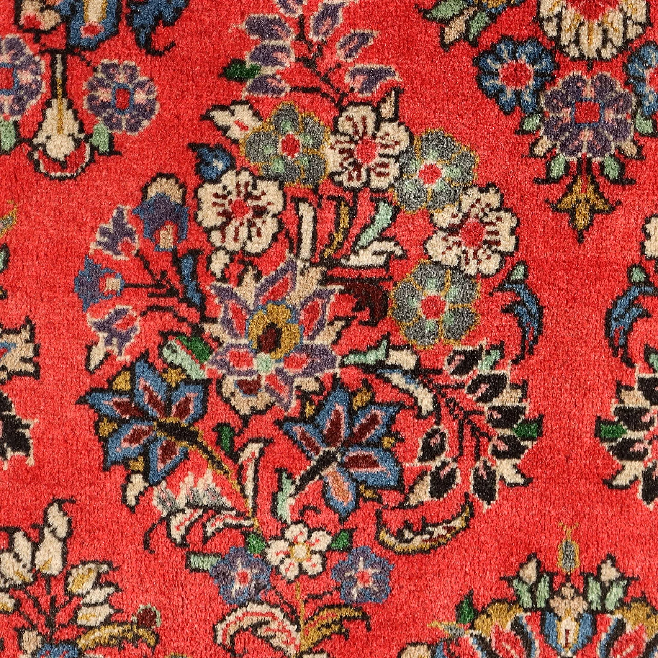 Iranian cotton and wool Saruk rug 4