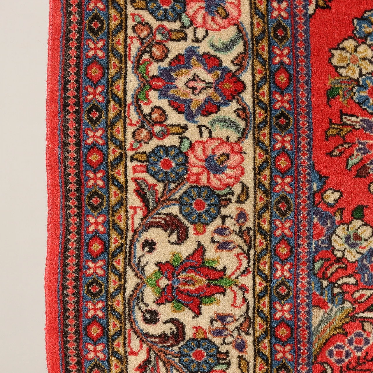 Iranian cotton and wool Saruk rug 5